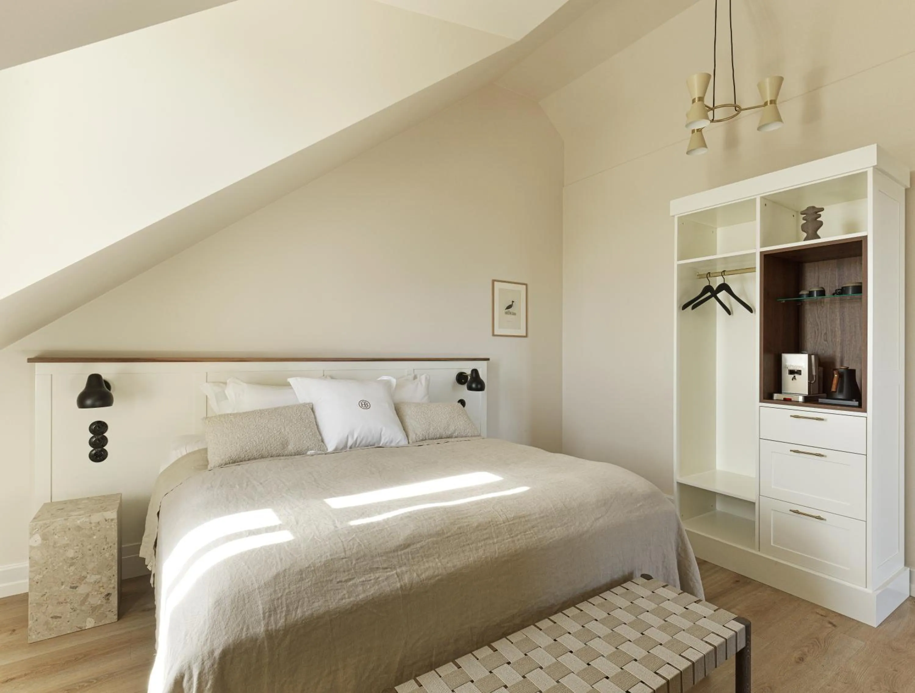 Bedroom, Bed in Hotel Búdir