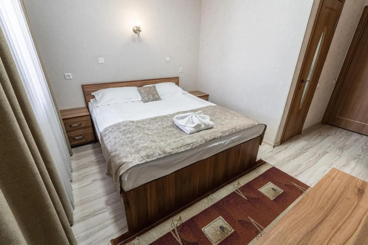 Bed in Madanur Hotel