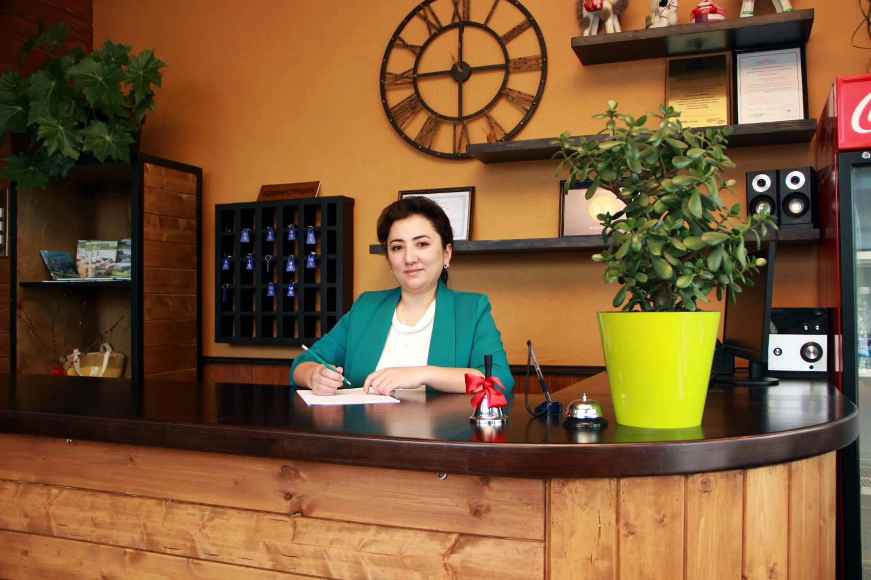 Staff in Madanur Hotel