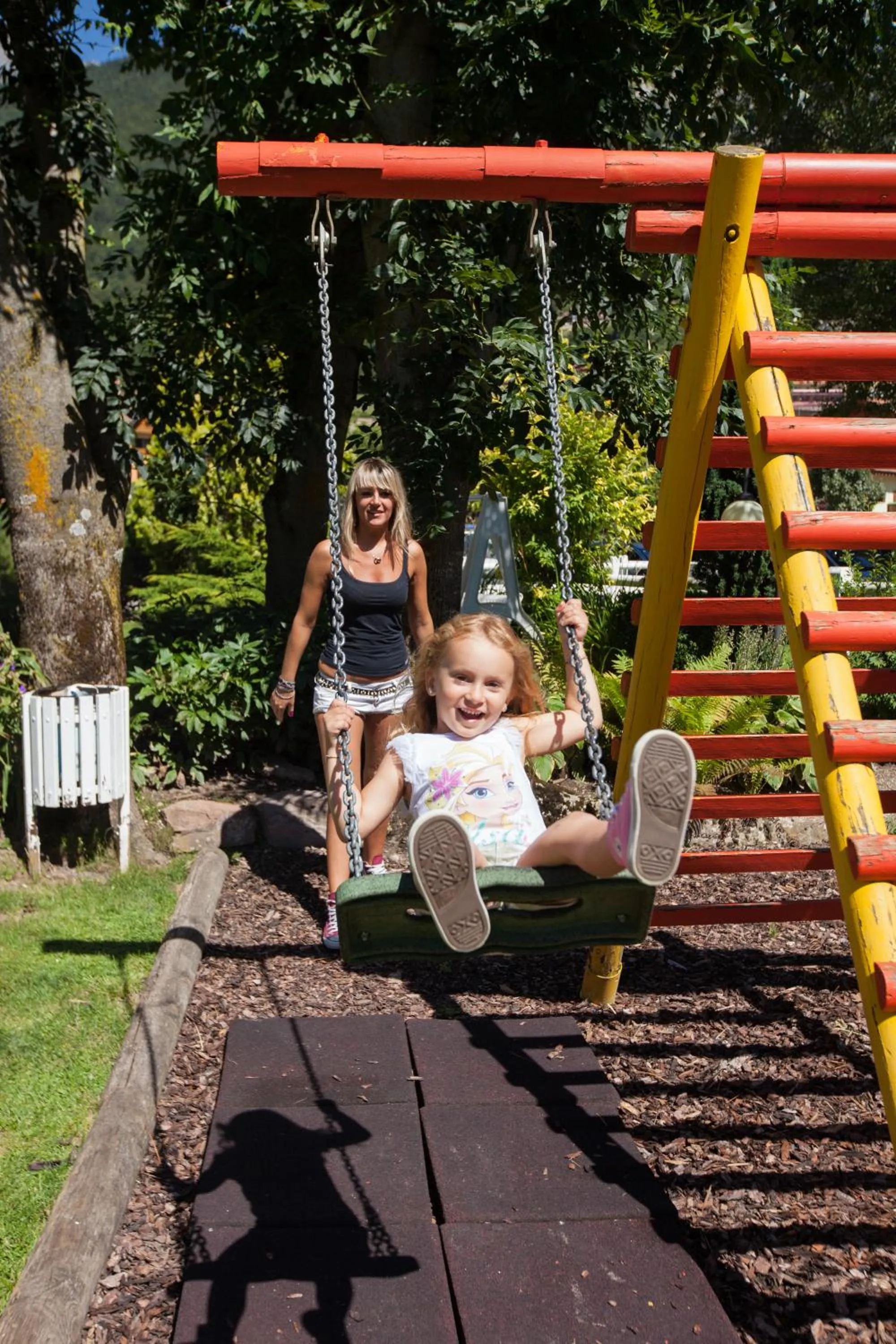 Children play ground in Garden Hotel Bellariva