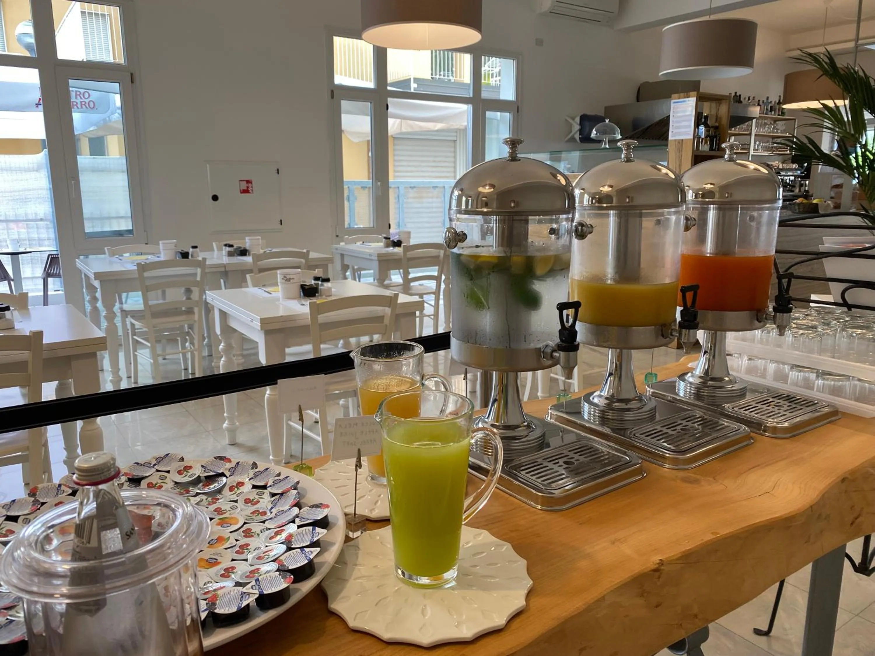 Buffet breakfast in Hotel Arena