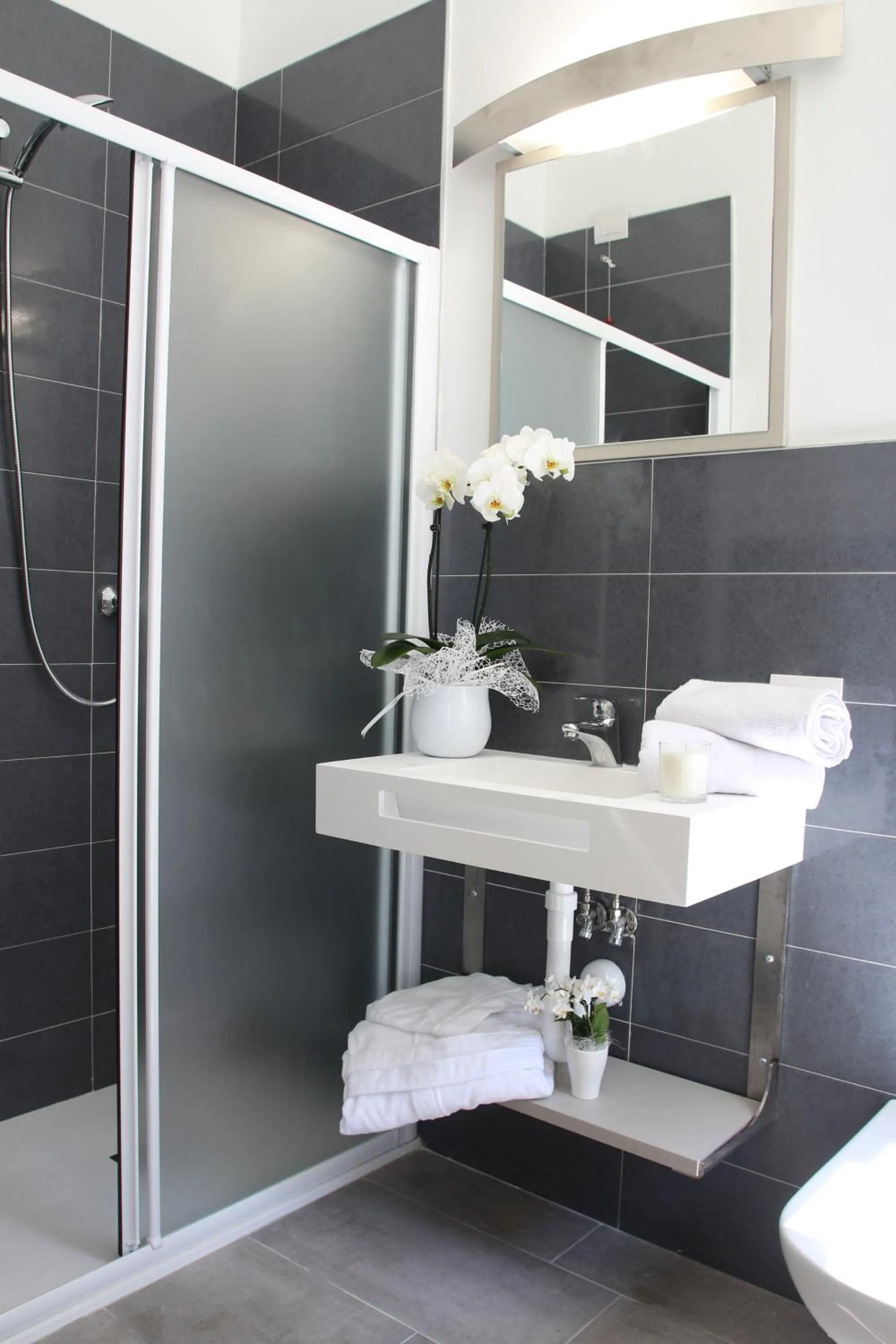 Shower in Hotel Arena