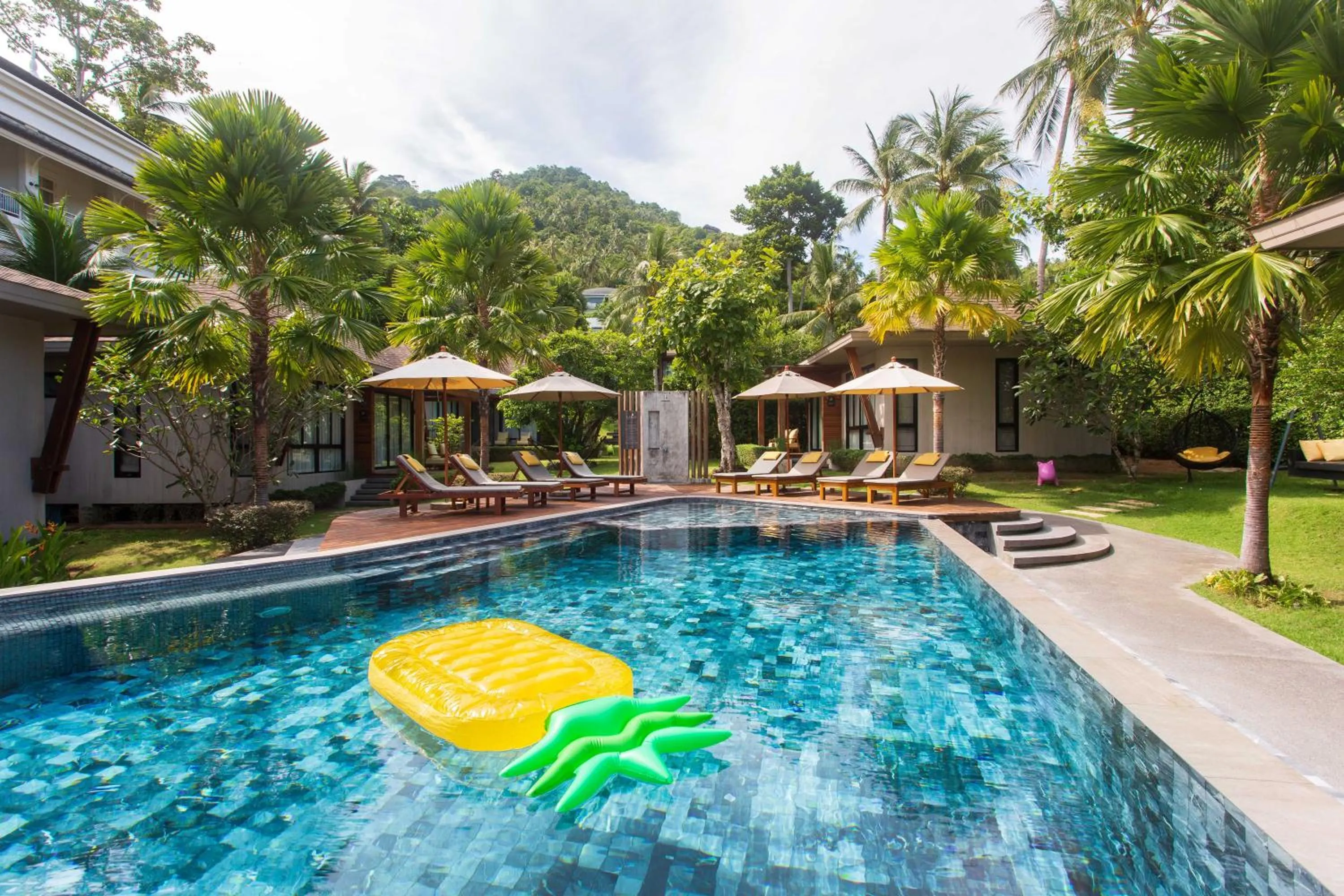 Swimming pool in CHUZ Villas Samui SHA Plus
