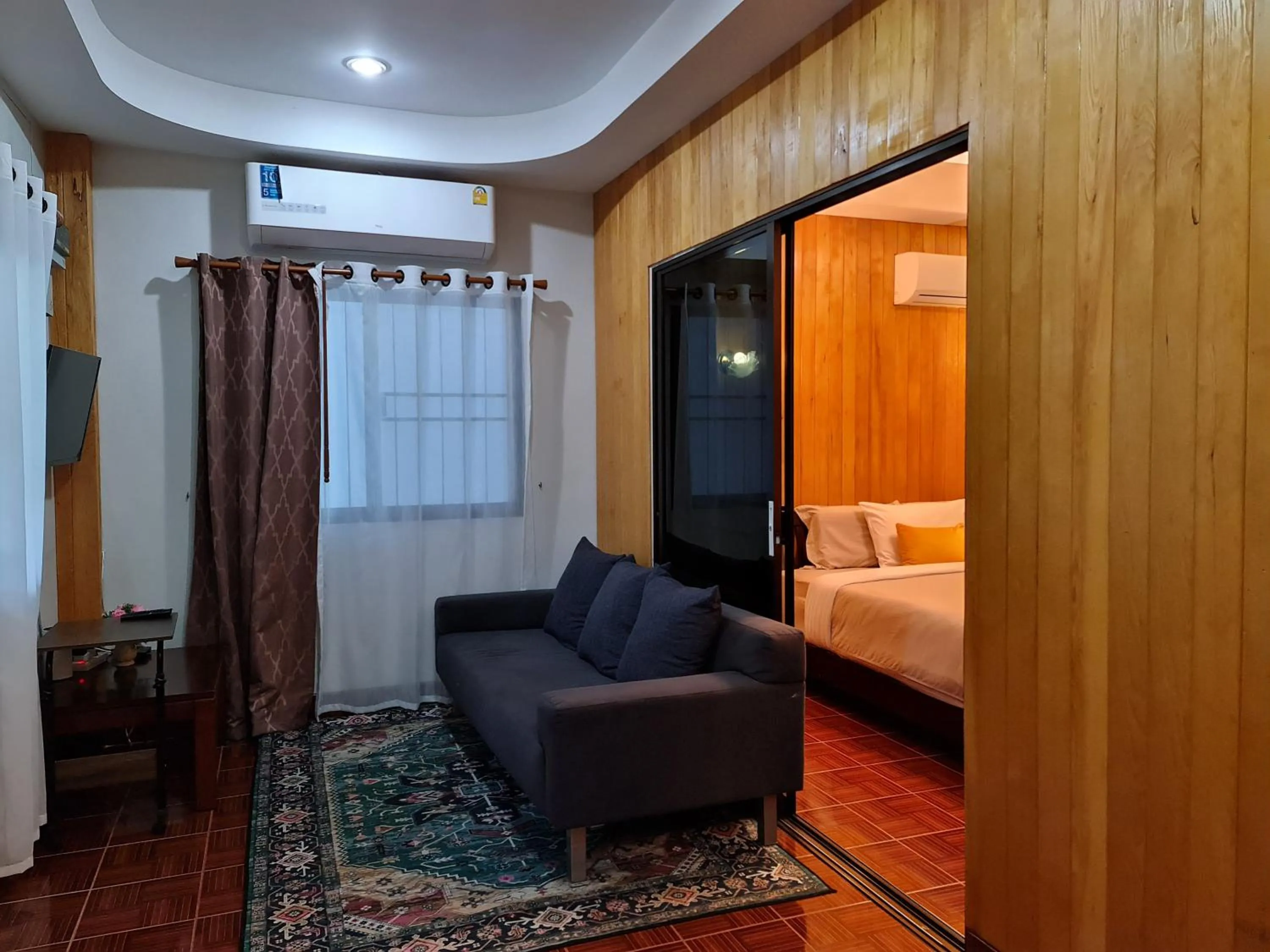 Living room, Bed in Momento Bangtao Beach
