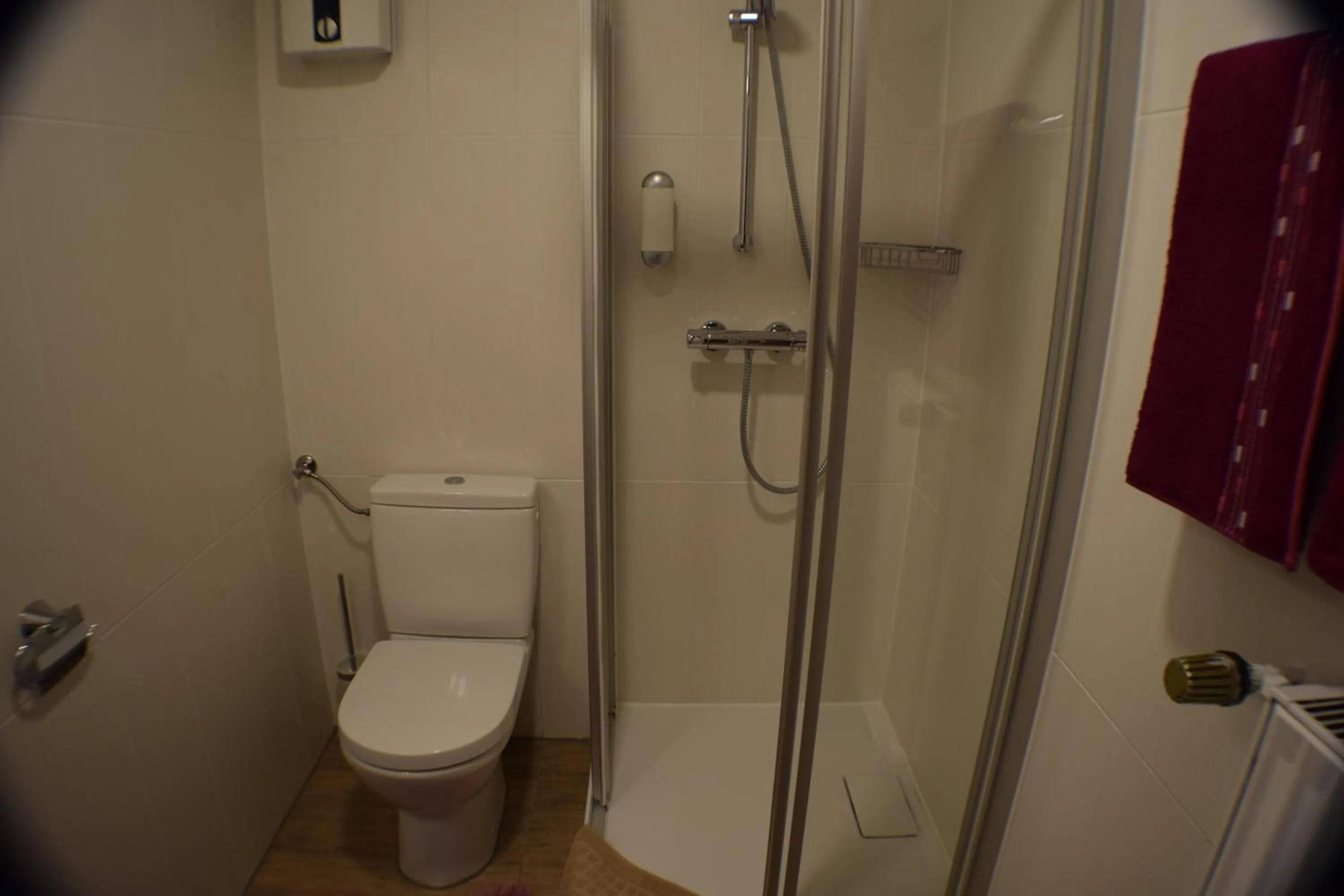 Shower in Hotel Bürgergesellschaft