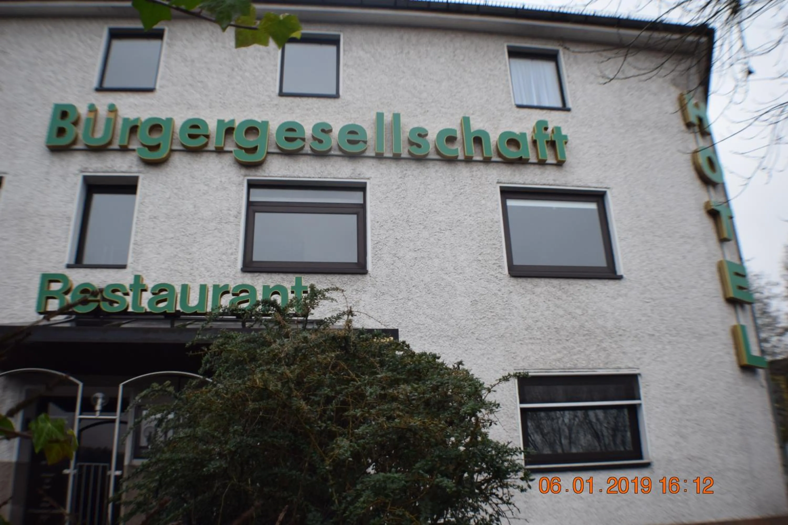 Property building in Hotel Bürgergesellschaft