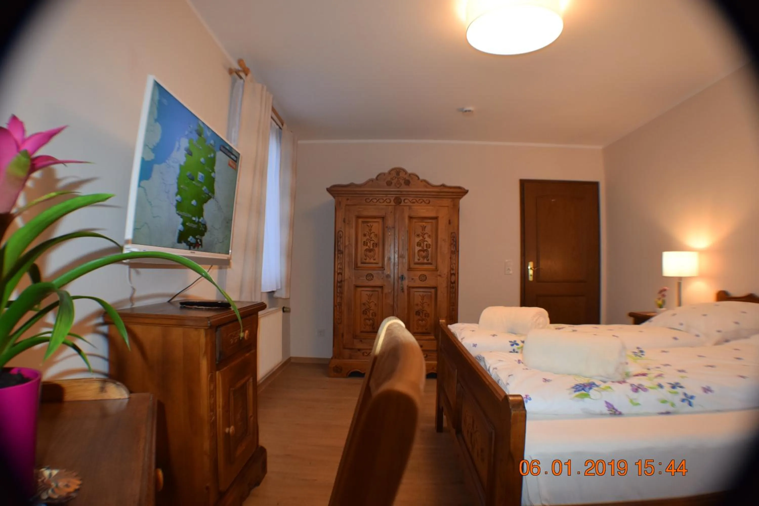 Photo of the whole room, Bed in Hotel Bürgergesellschaft