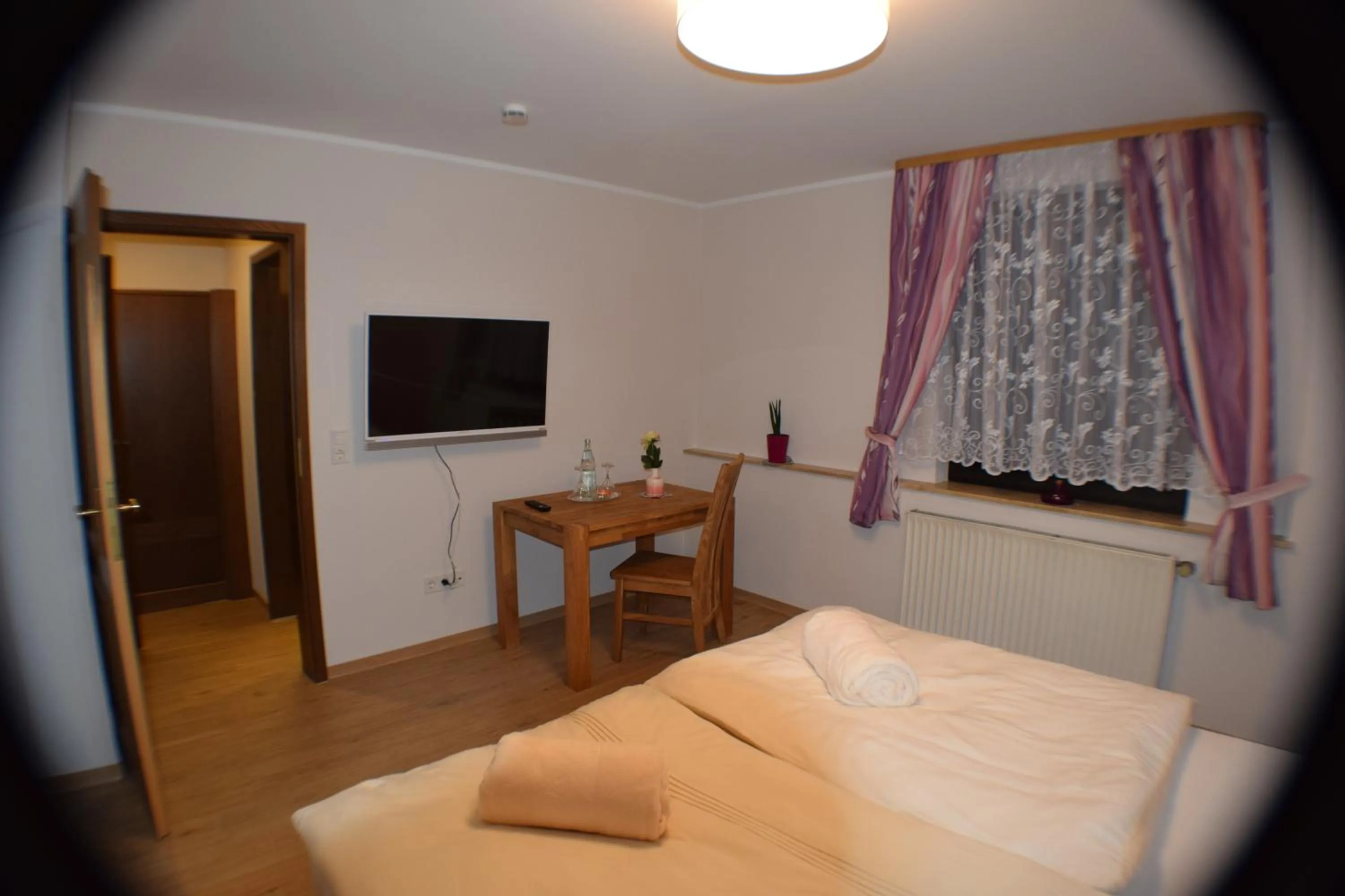 Photo of the whole room, Bed in Hotel Bürgergesellschaft