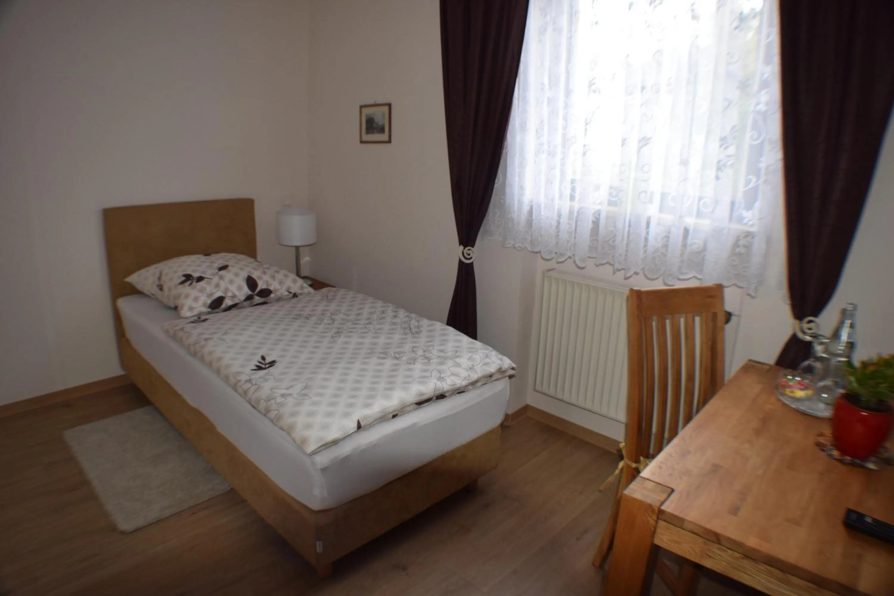 Photo of the whole room, Bed in Hotel Bürgergesellschaft