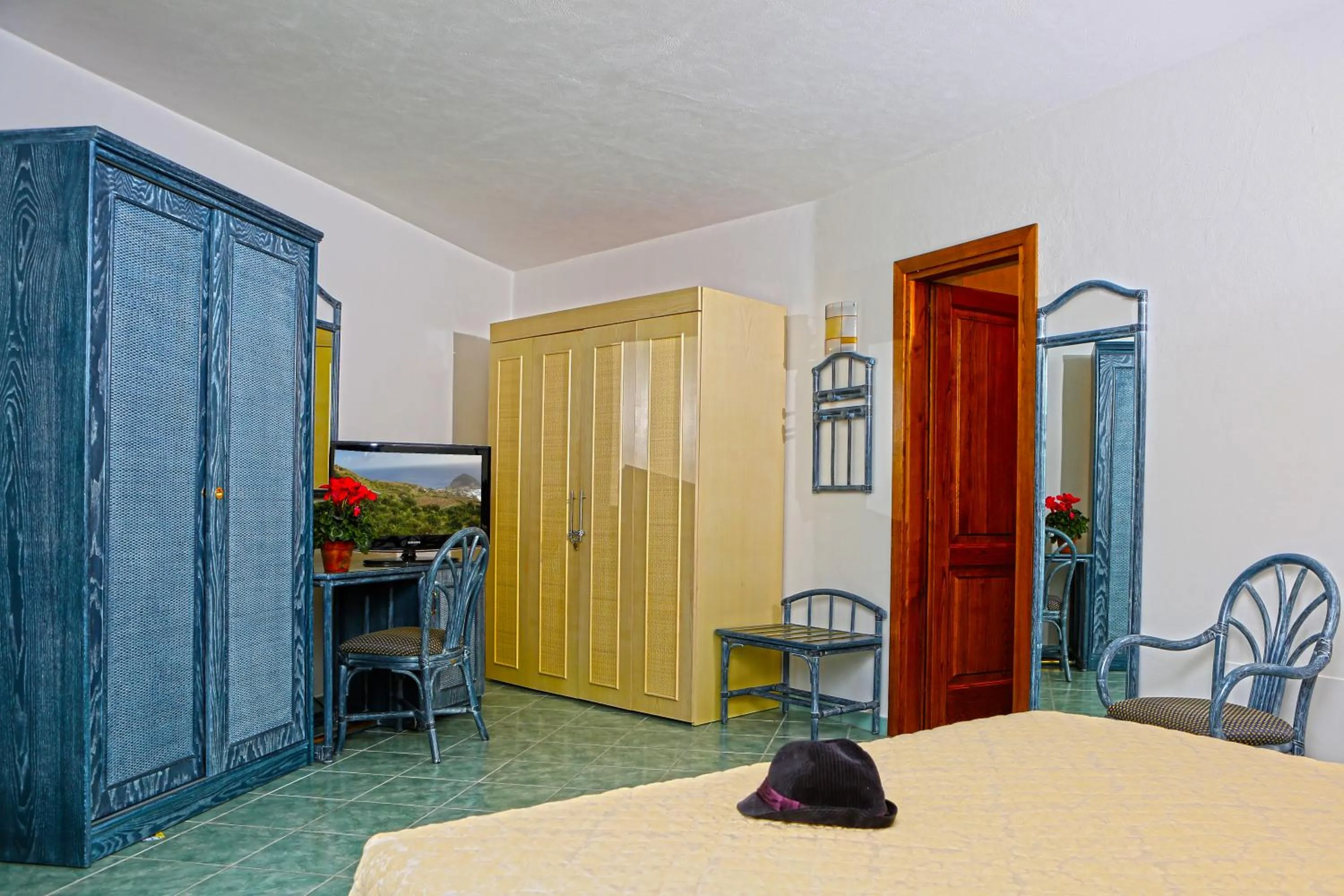 Bed in Punta Chiarito Resort