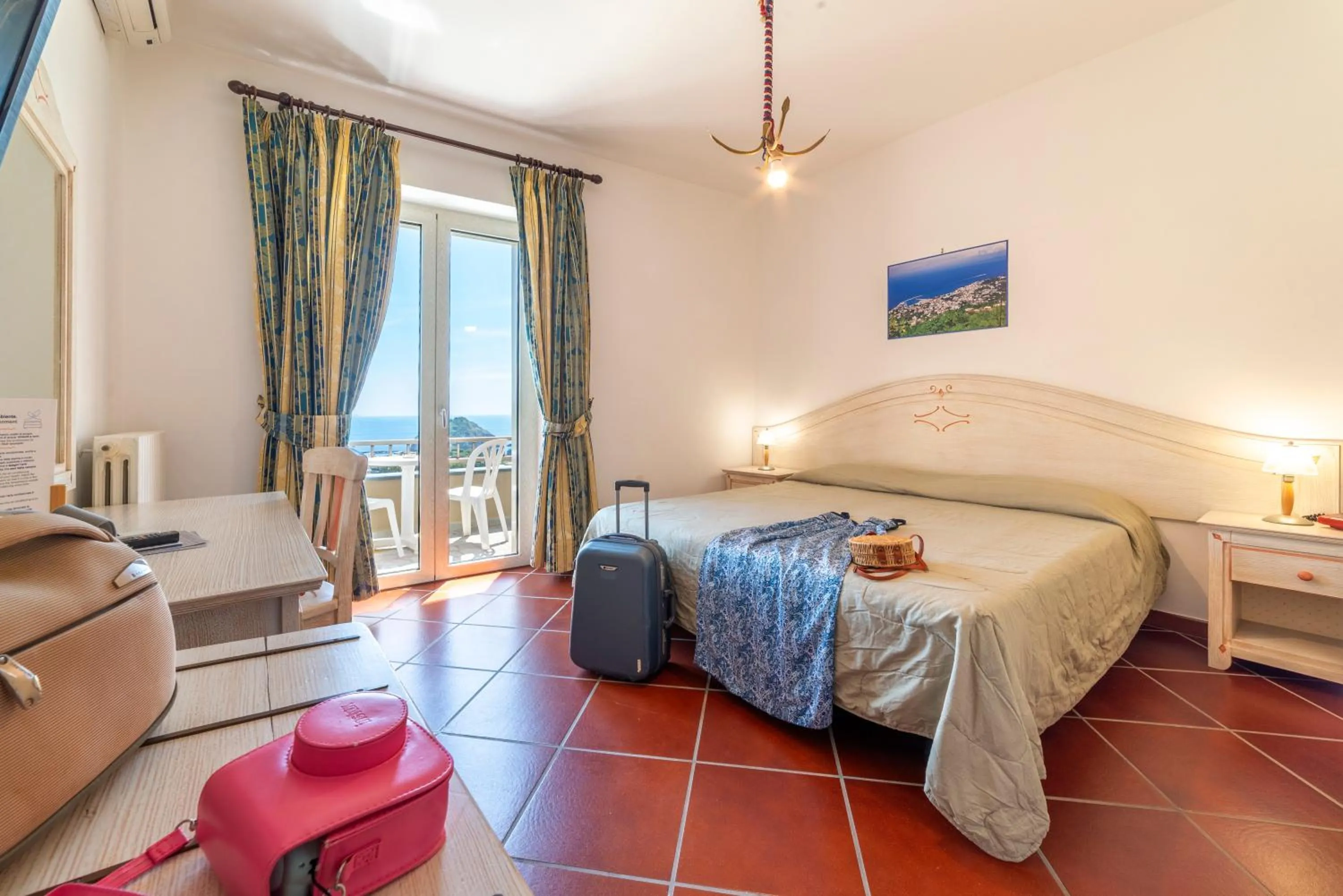 Bed in Punta Chiarito Resort