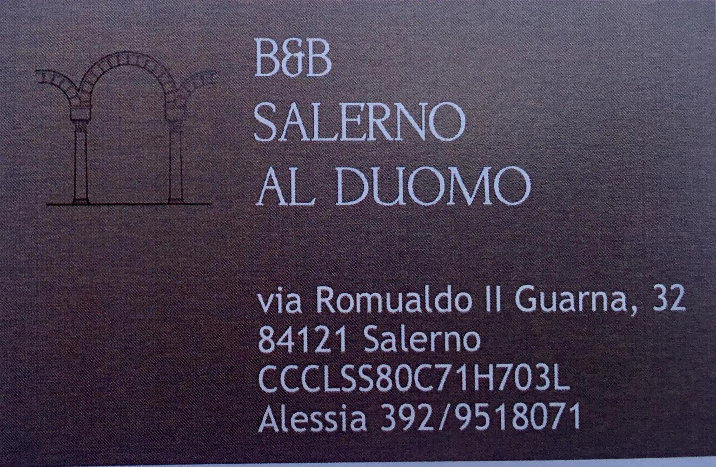 Property building in B&B Salerno al Duomo