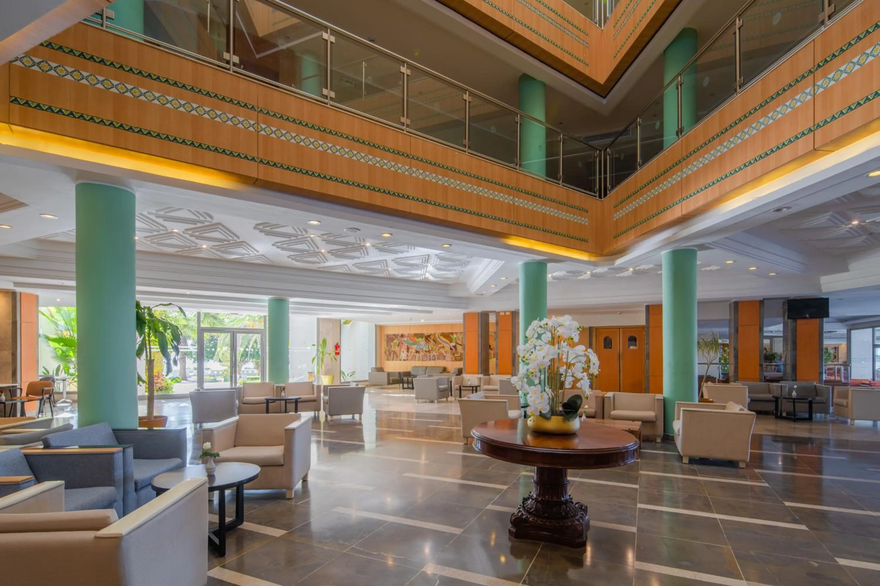 Lobby or reception in Hotel Bel Azur Thalasso & Bungalows
