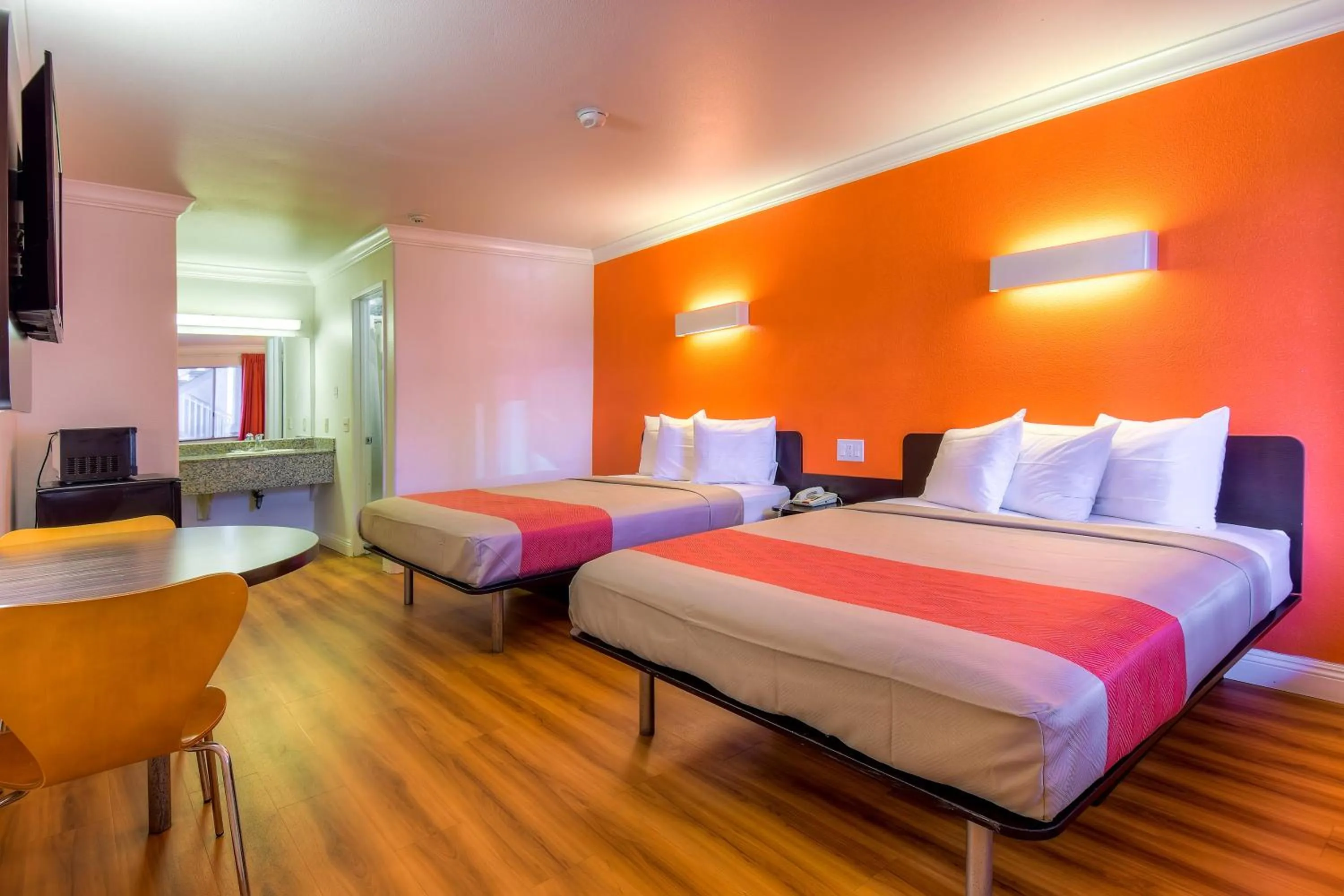 Bedroom, Bed in Motel 6-Menifee, CA