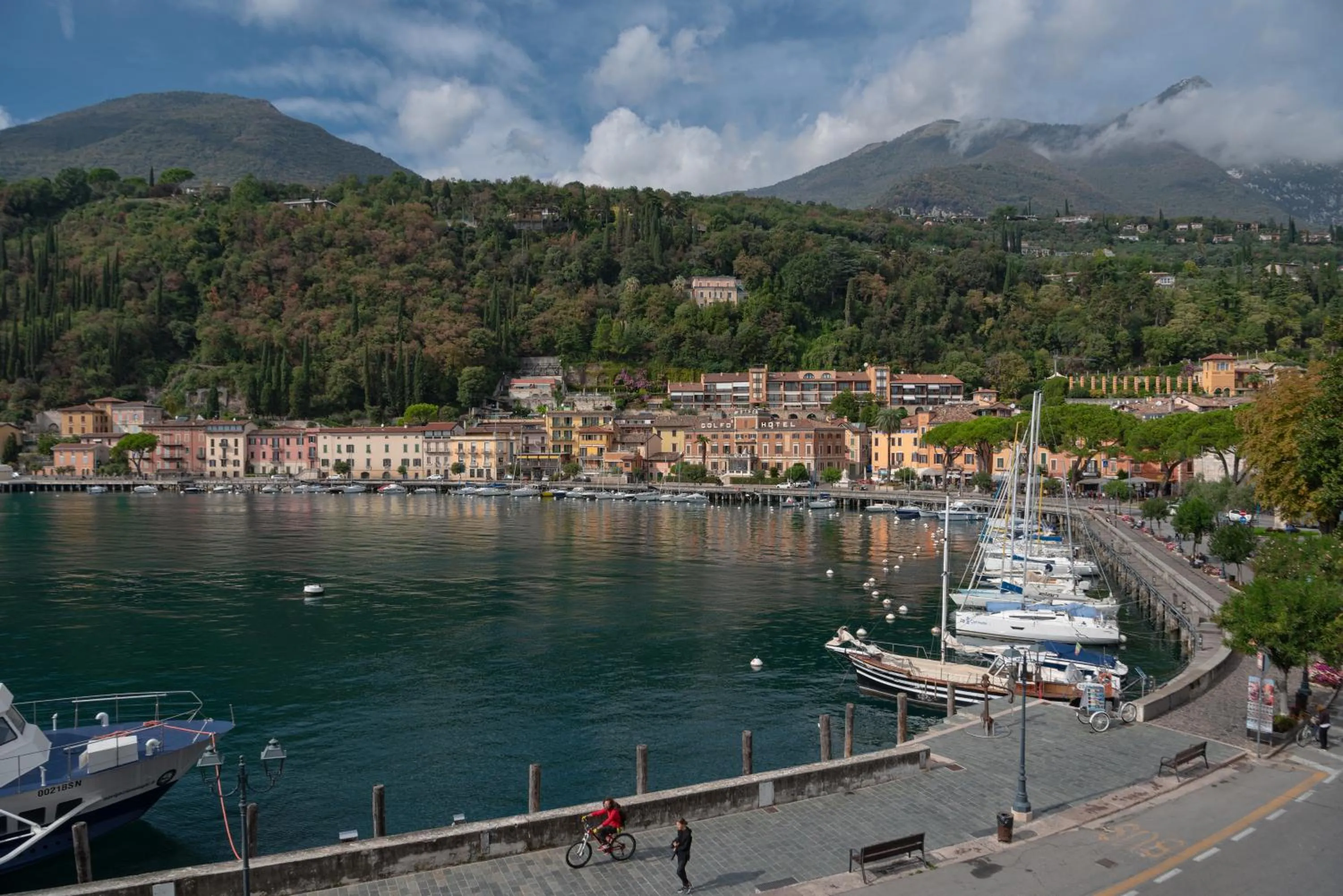 Lake view in Hotel Milano