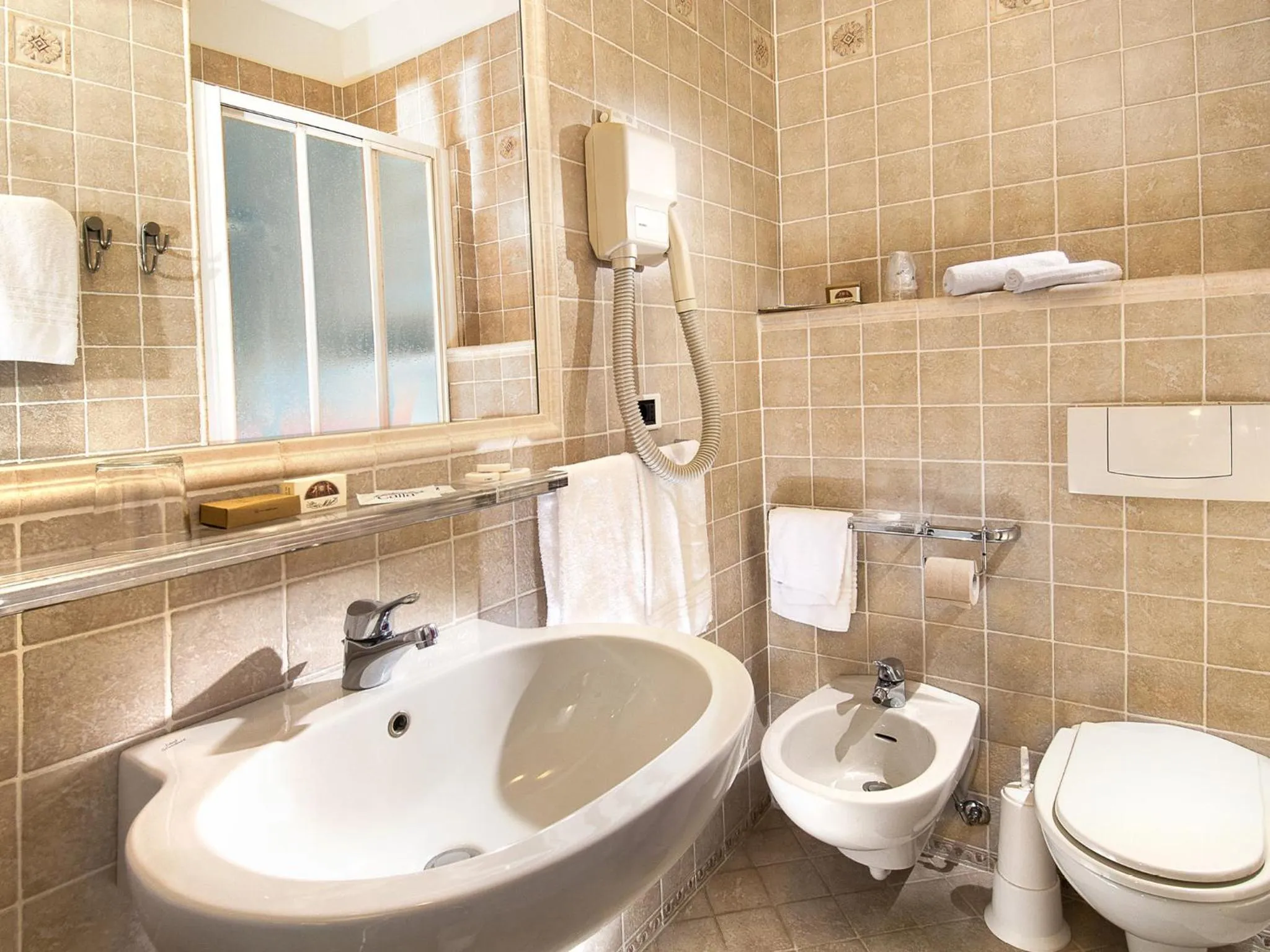 Bathroom in Hotel Milano