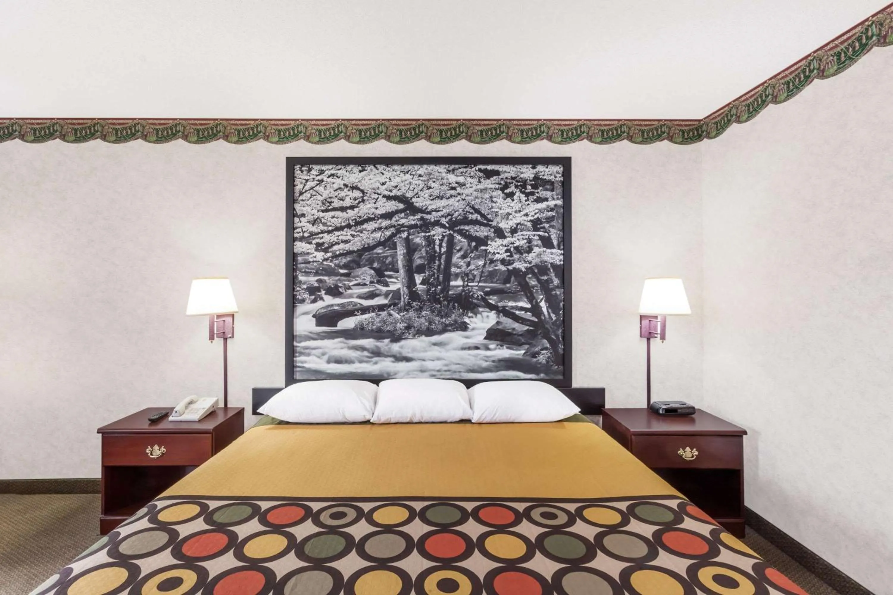 Photo of the whole room, Bed in Super 8 by Wyndham Erwin, I-26 Exit 37