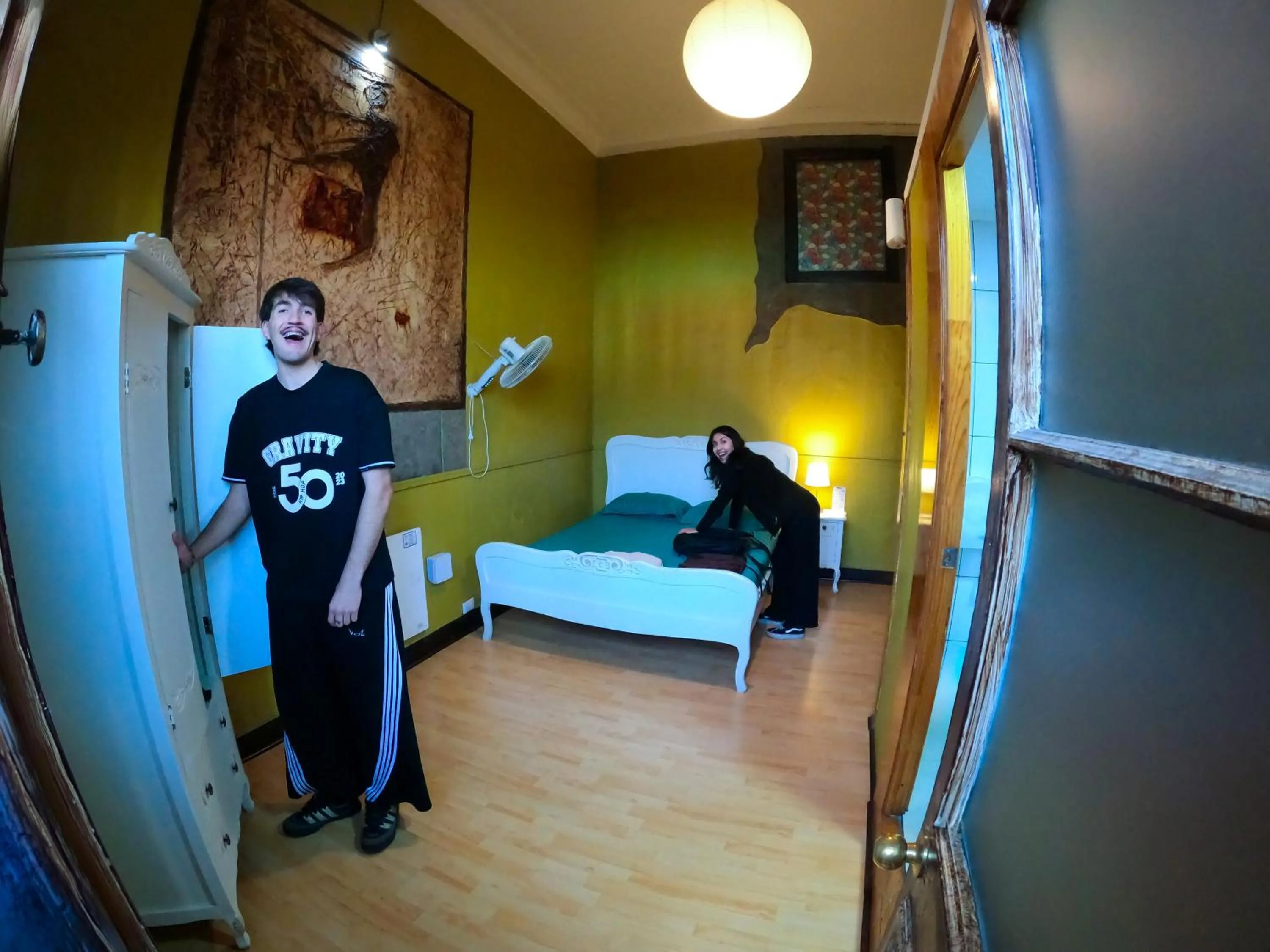 Bed in Hostal Providencia