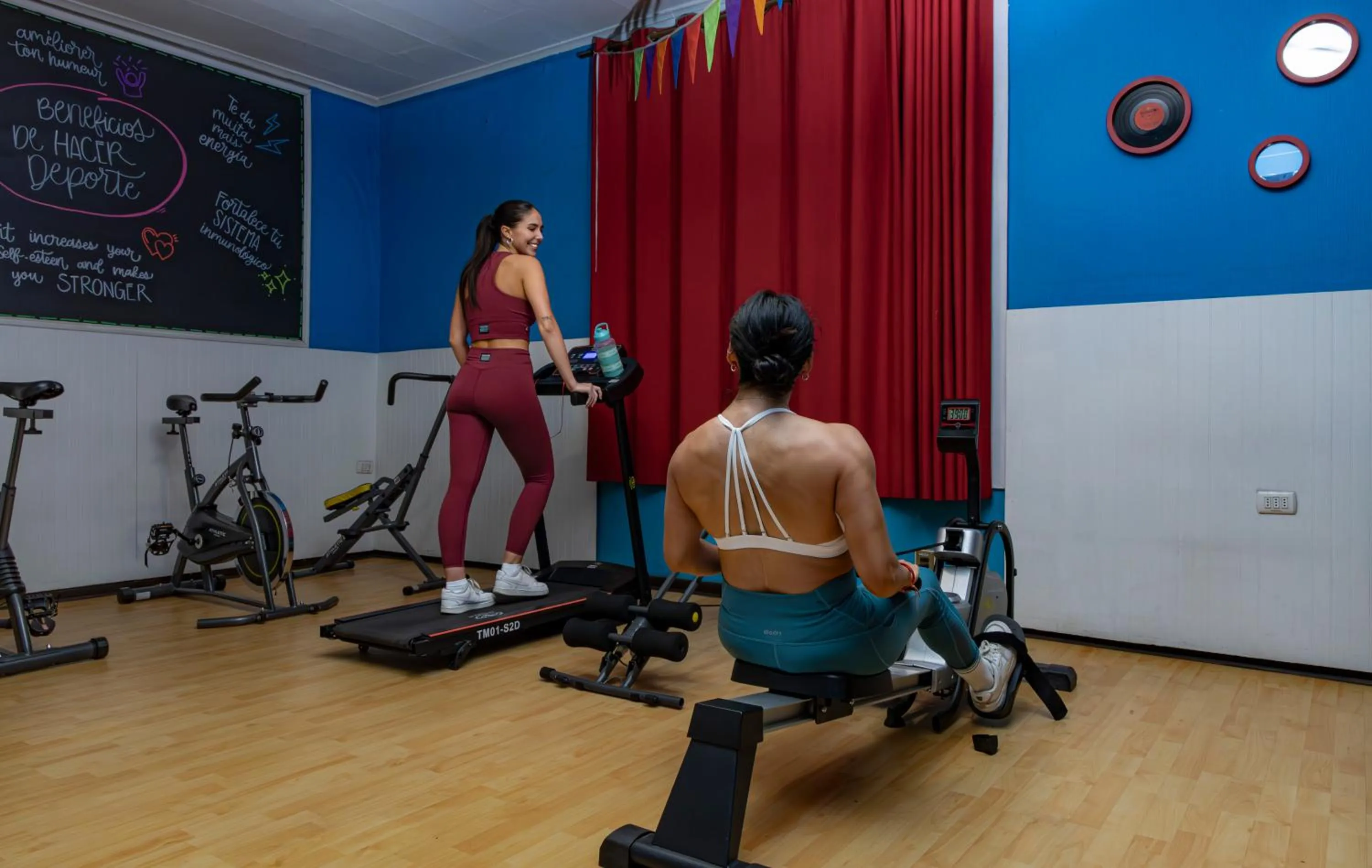 Fitness centre/facilities in Hostal Providencia