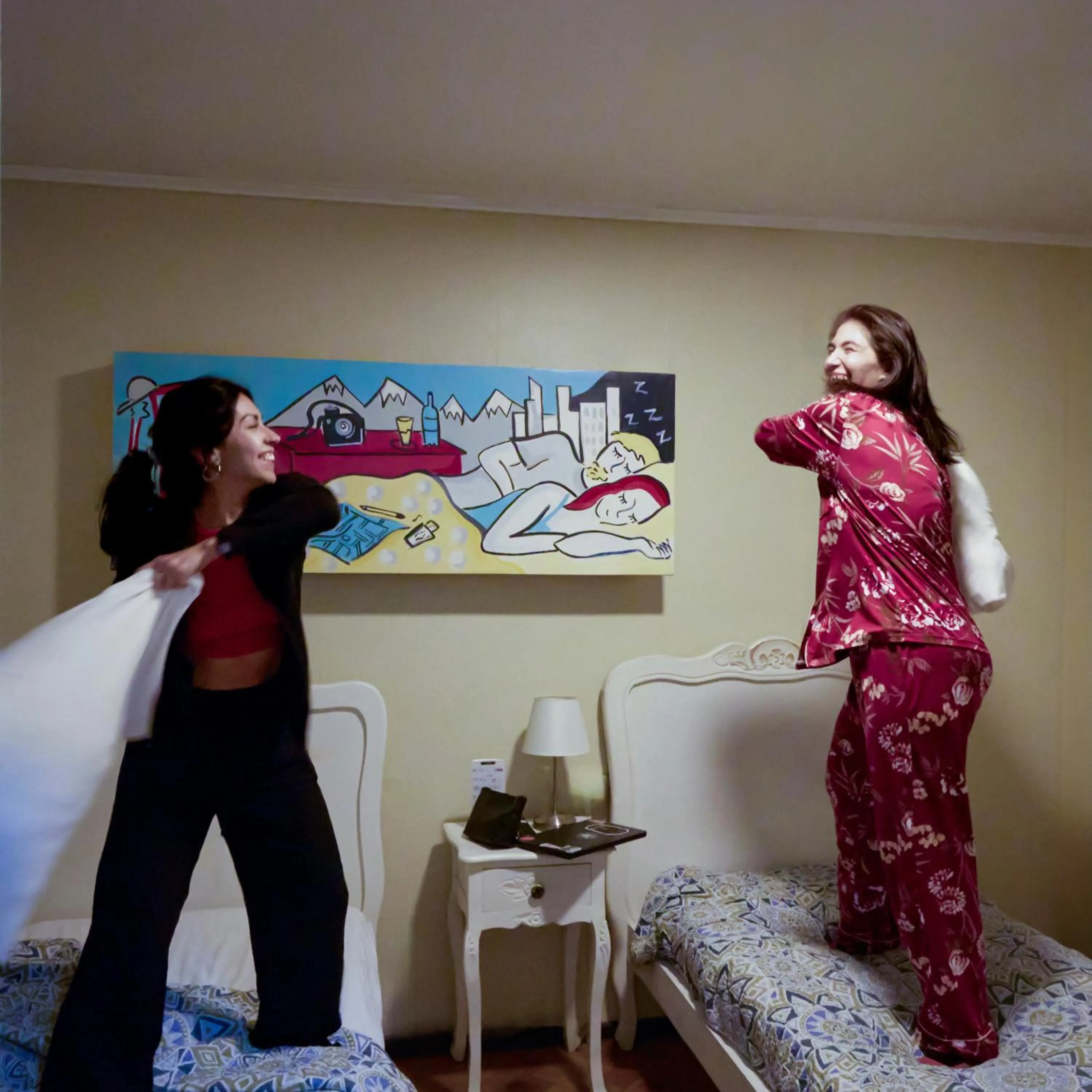 Bed in Hostal Providencia