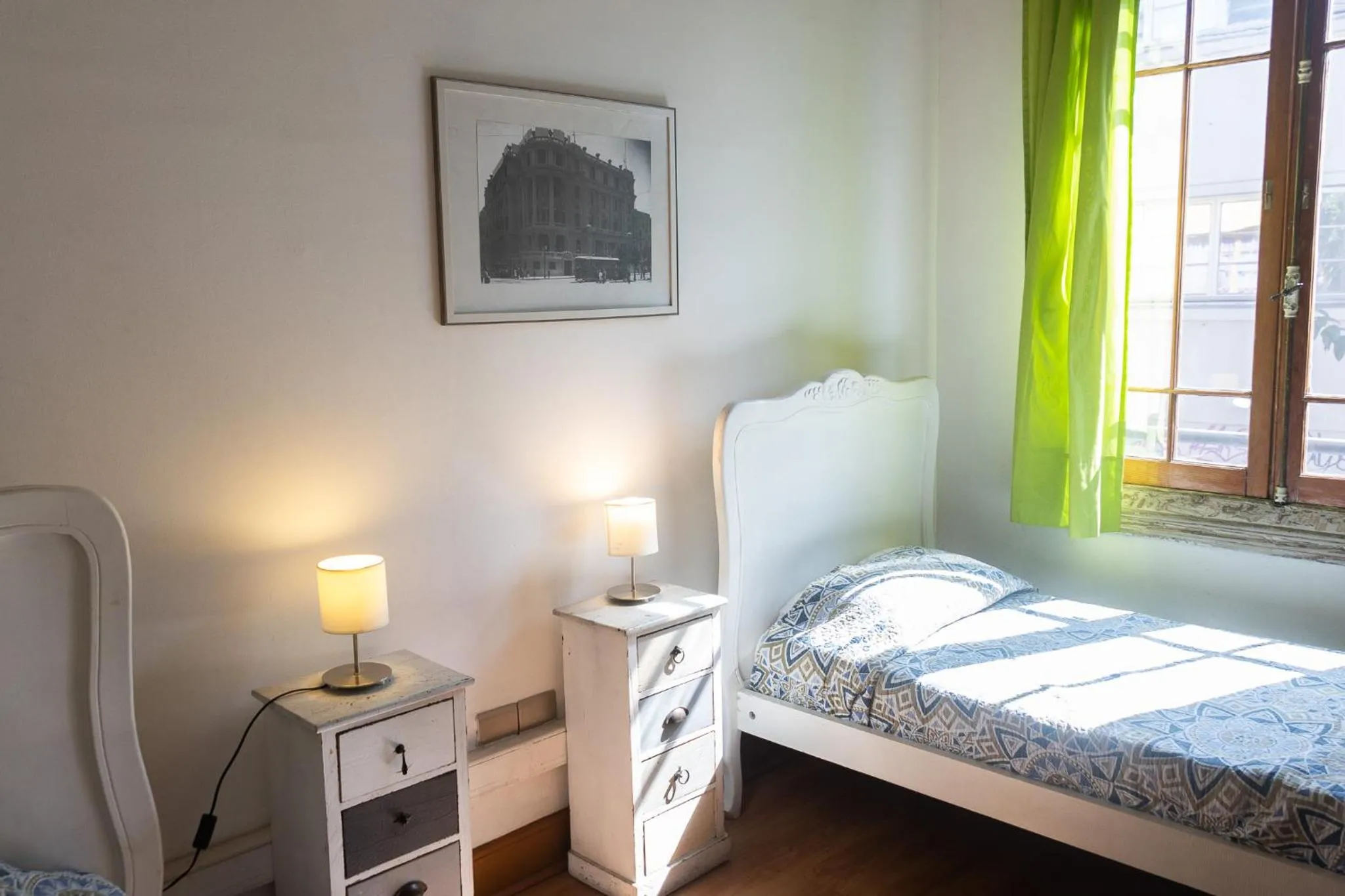 Bed in Hostal Providencia