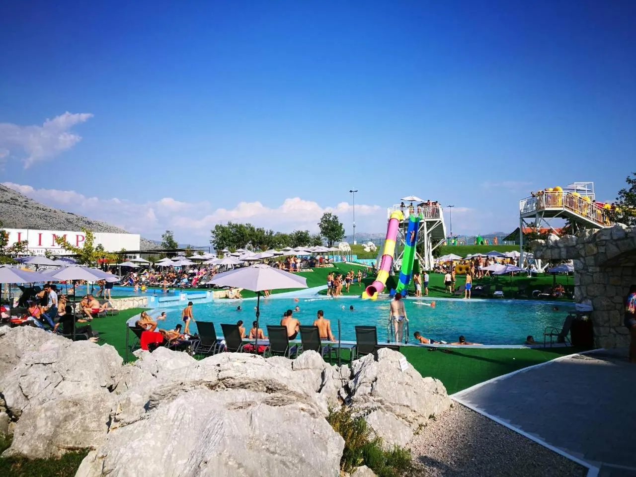 Aqua park in SL OLIMP