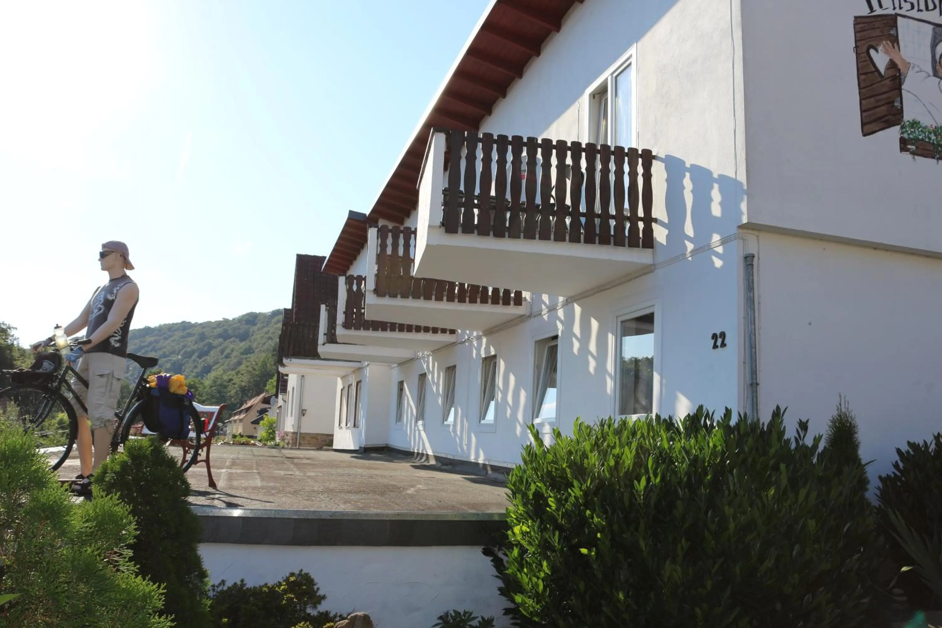 Property building in Pension Fernblick