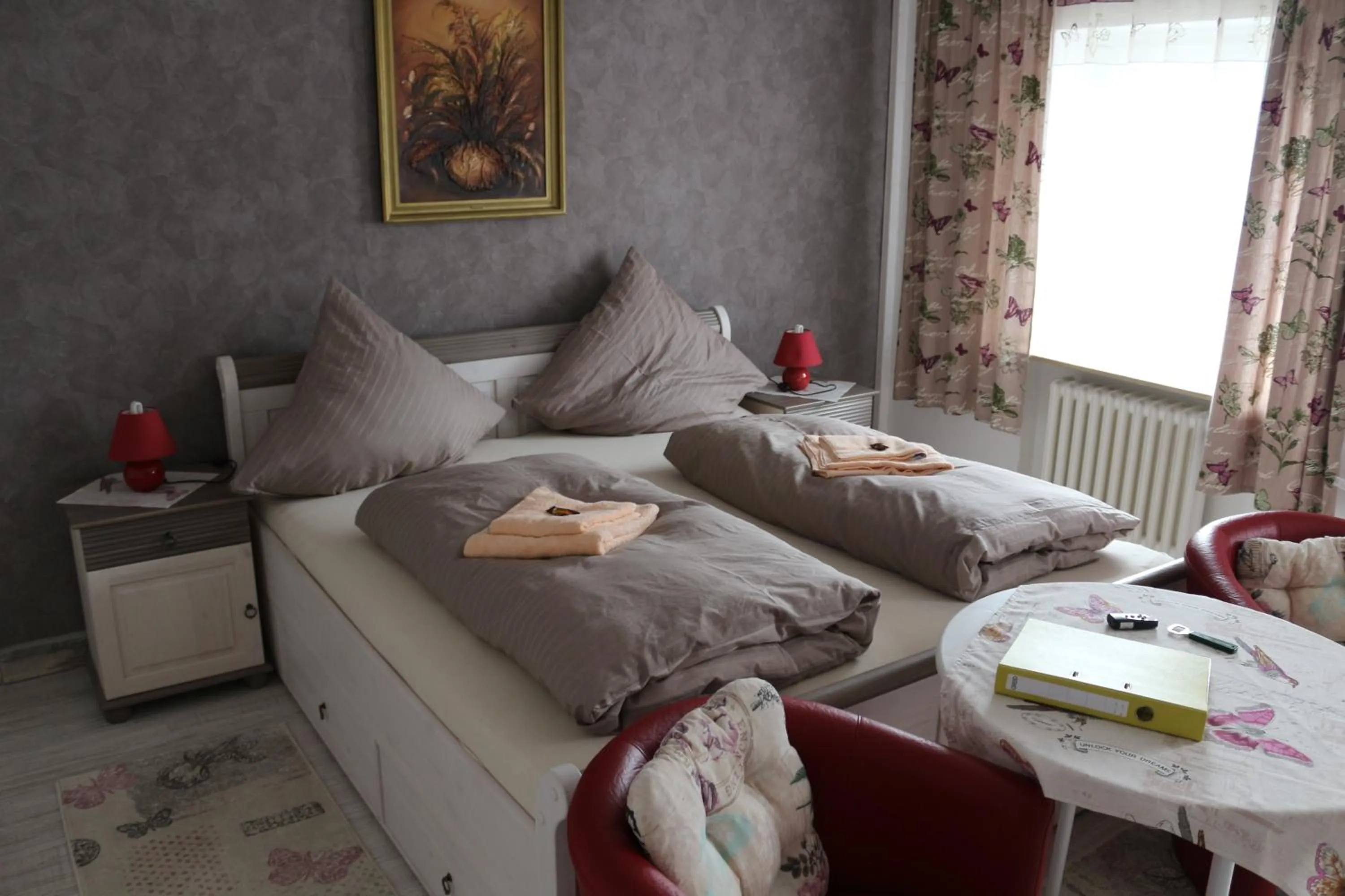 Bed in Pension Fernblick