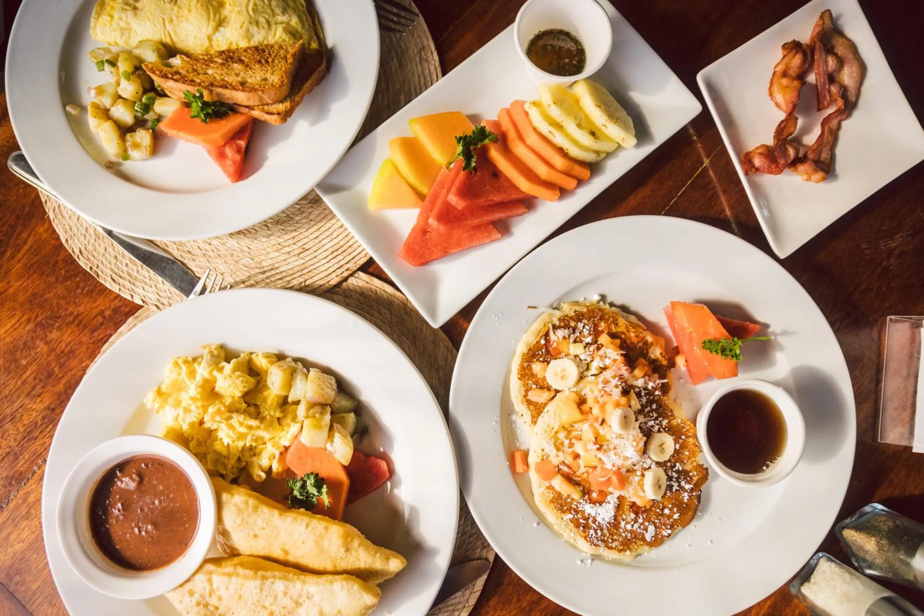 Breakfast in Hopkins Bay Belize a Muy'Ono Resort