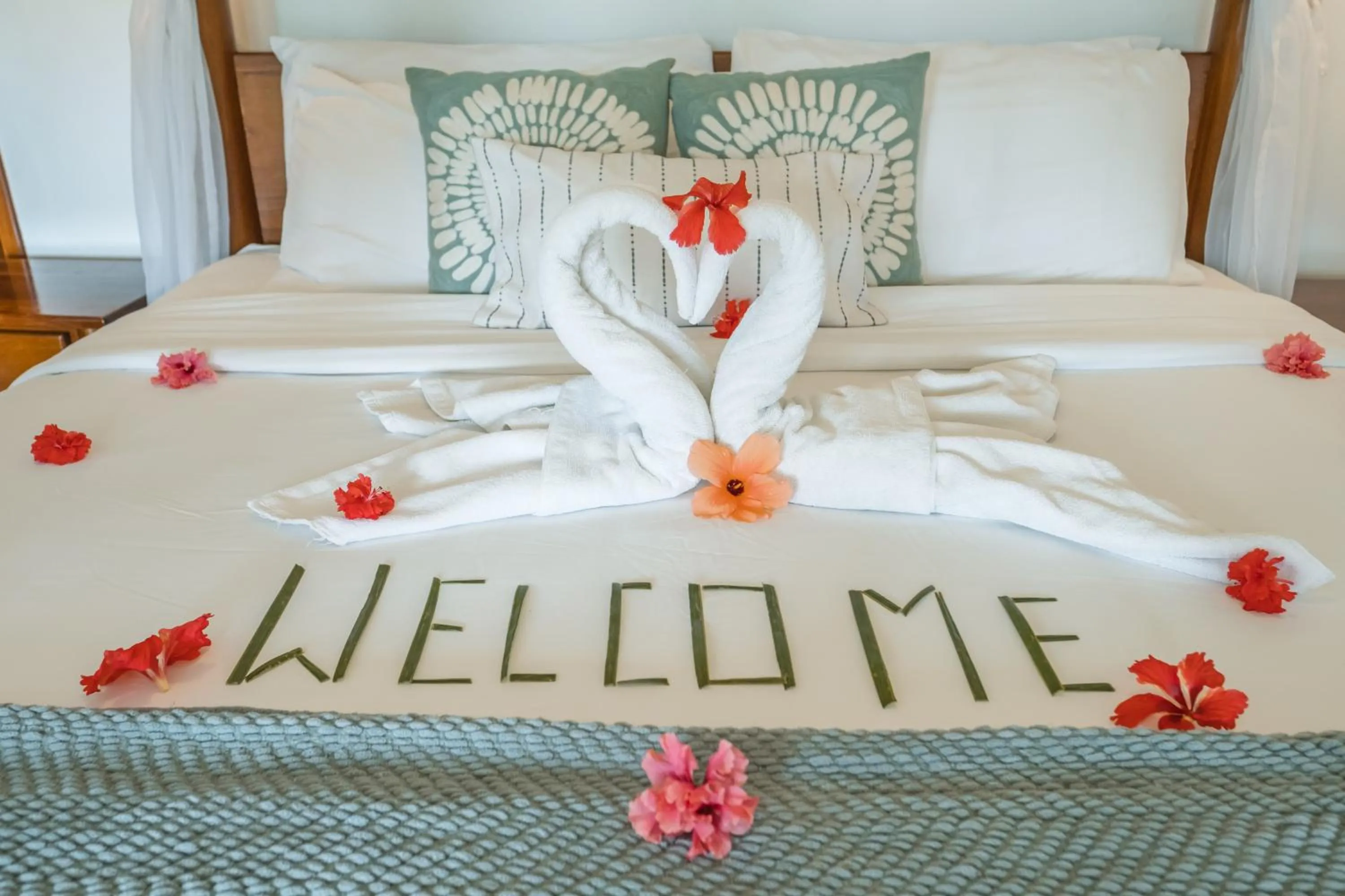 Bed in Hopkins Bay Belize a Muy'Ono Resort