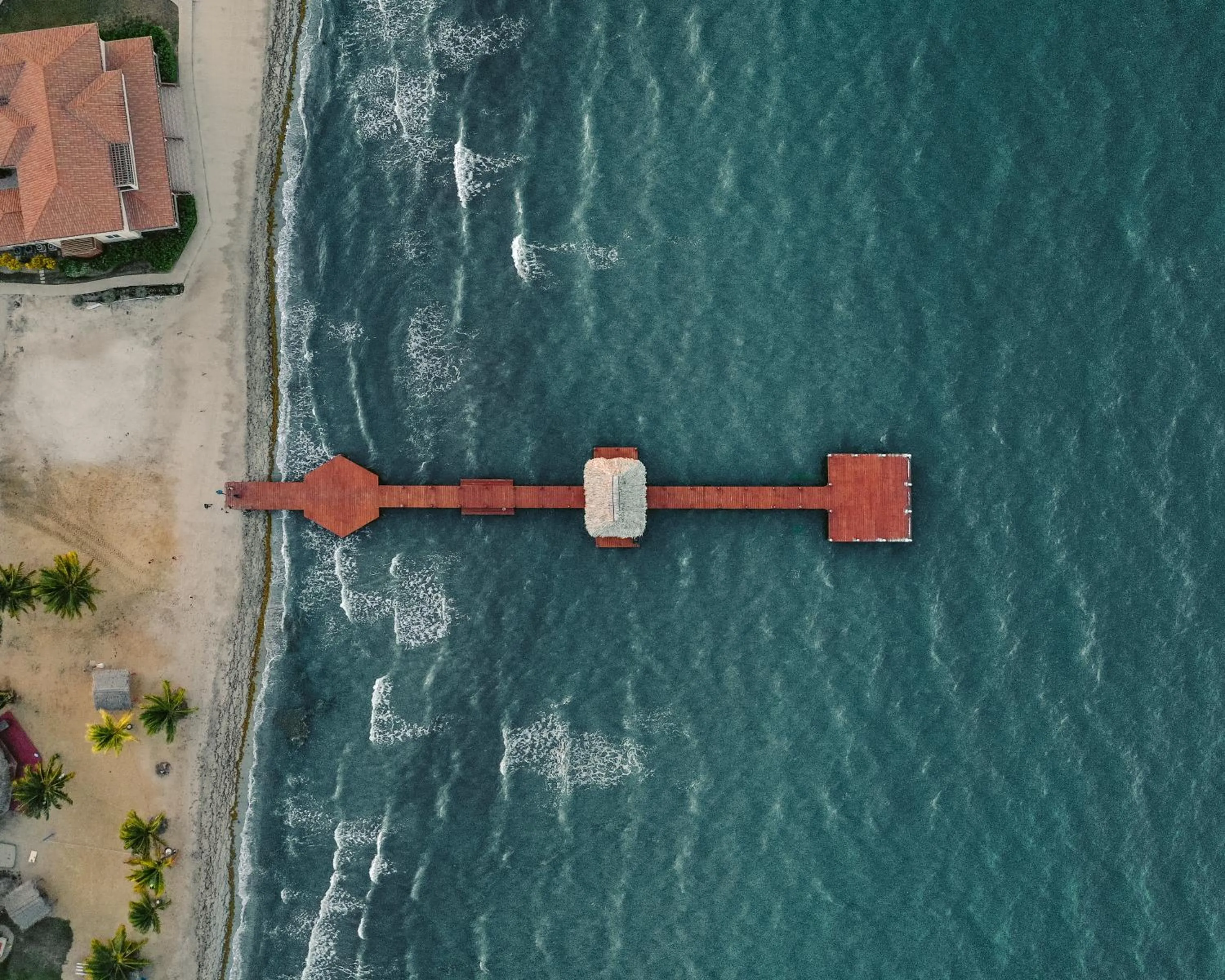 Bird's eye view in Hopkins Bay Belize a Muy'Ono Resort