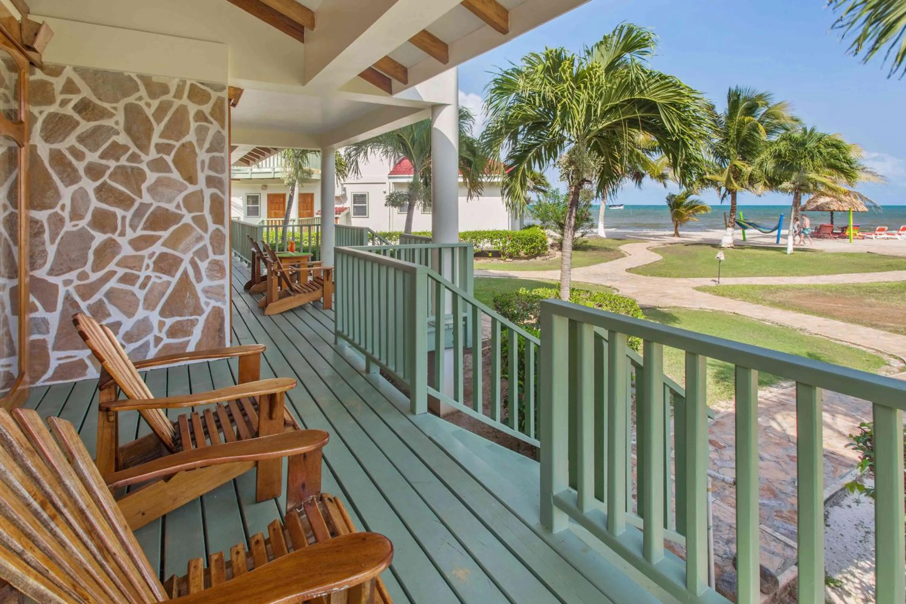 Balcony/Terrace in Hopkins Bay Belize a Muy'Ono Resort