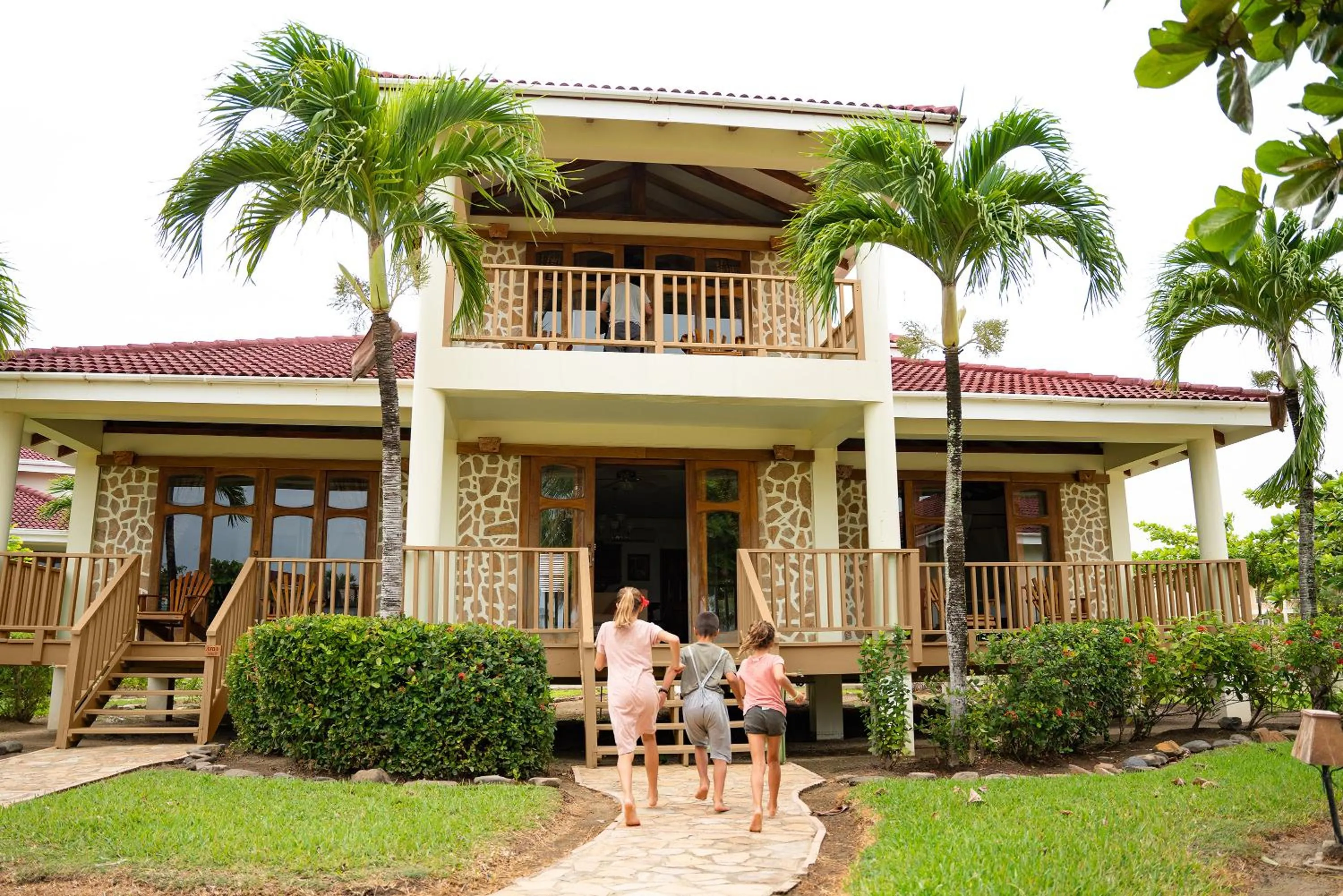 Family in Hopkins Bay Belize a Muy'Ono Resort