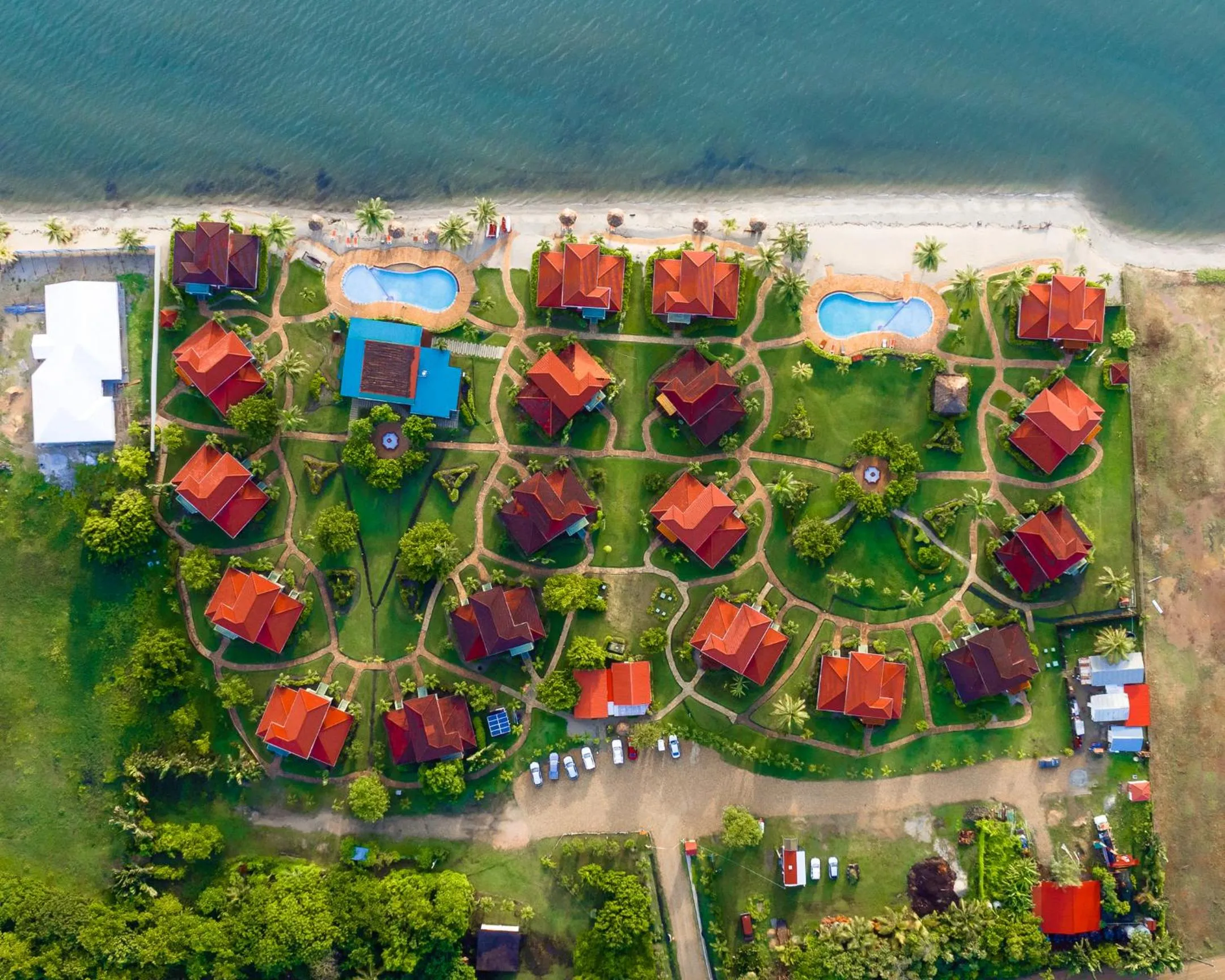 Property building in Hopkins Bay Belize a Muy'Ono Resort