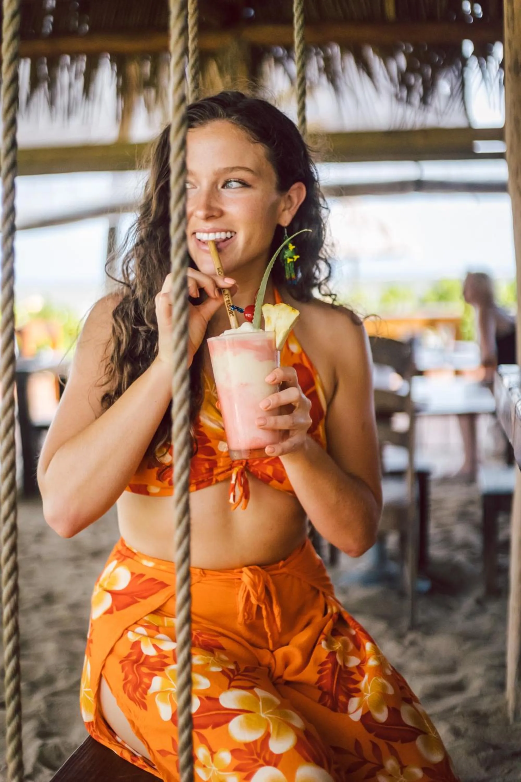 Lounge or bar in Hopkins Bay Belize a Muy'Ono Resort