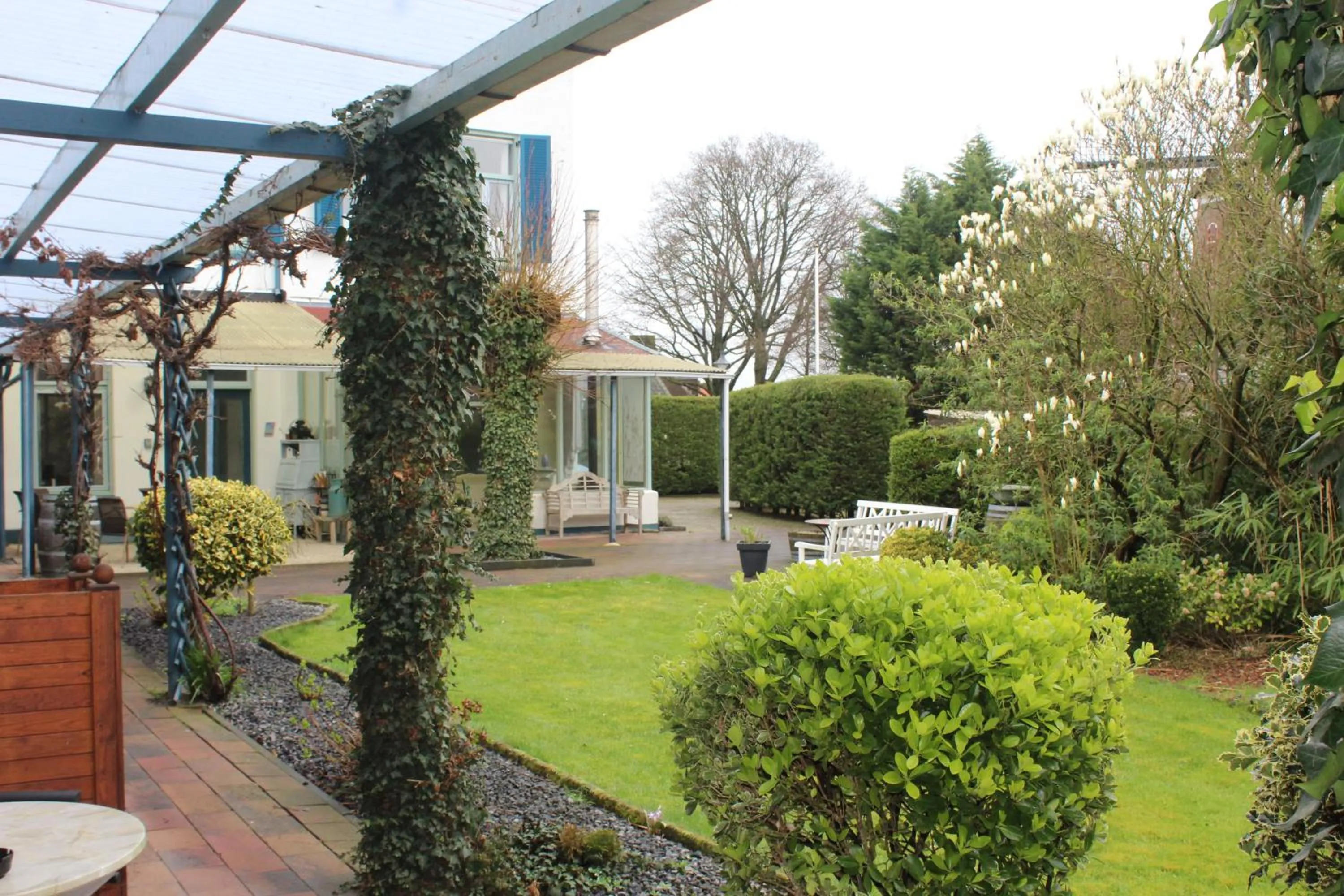 Garden in B&B Papillon