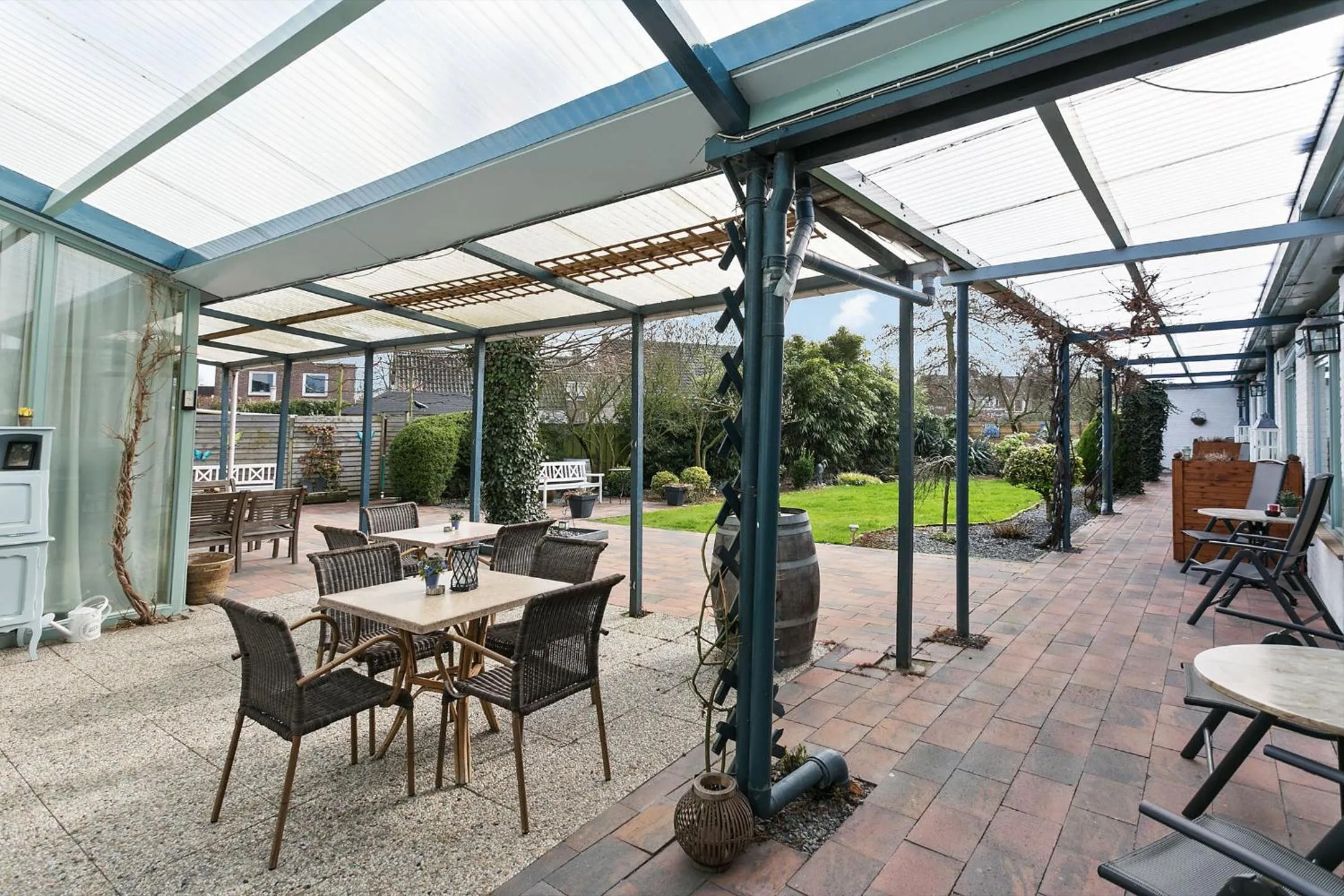 Garden in B&B Papillon