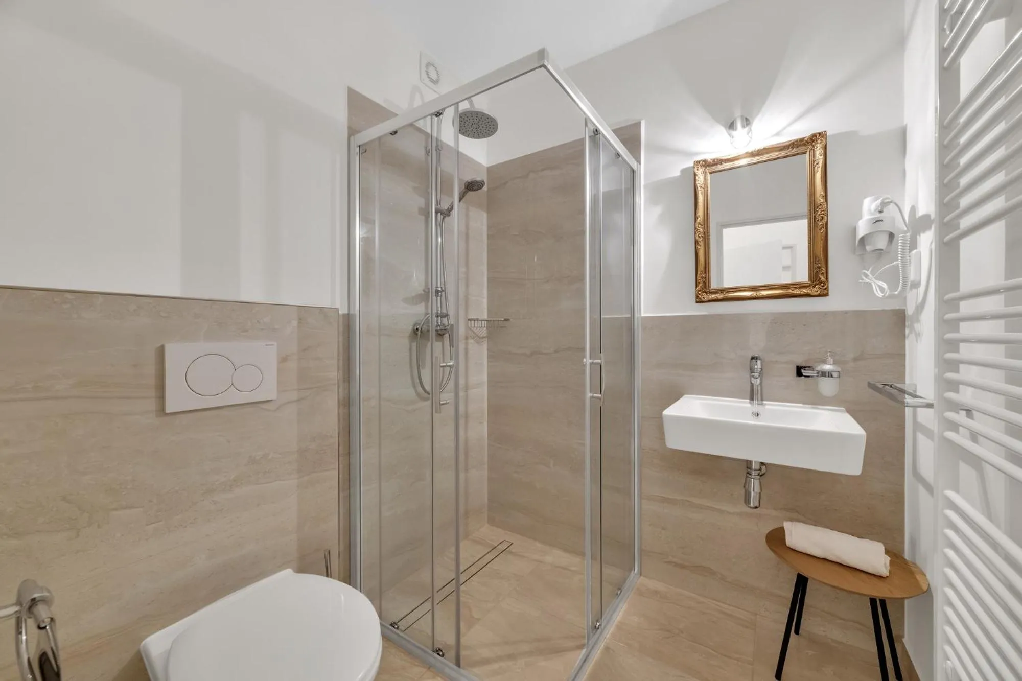 Shower in Rezidence Villa Gloria