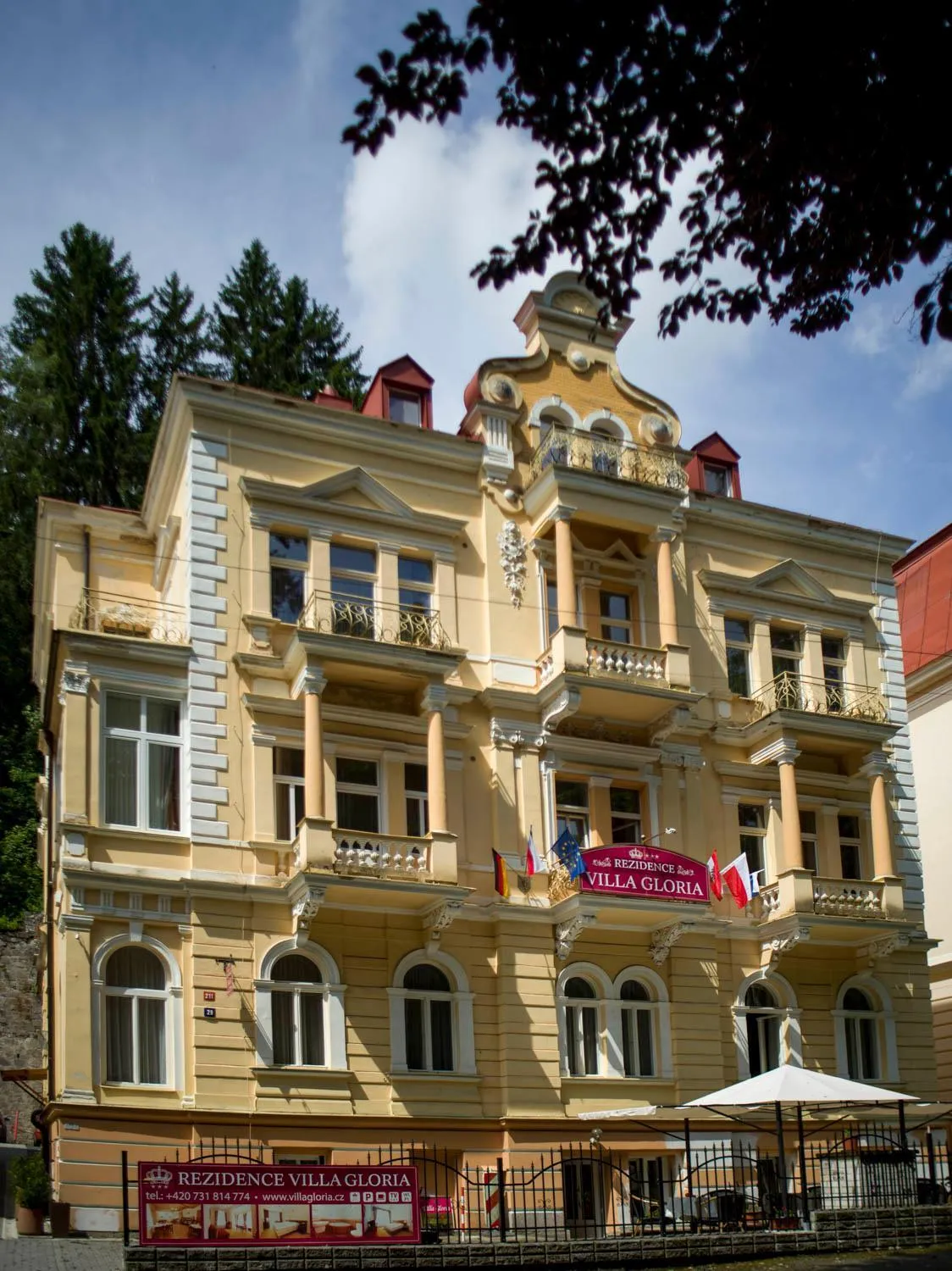 Property building in Rezidence Villa Gloria