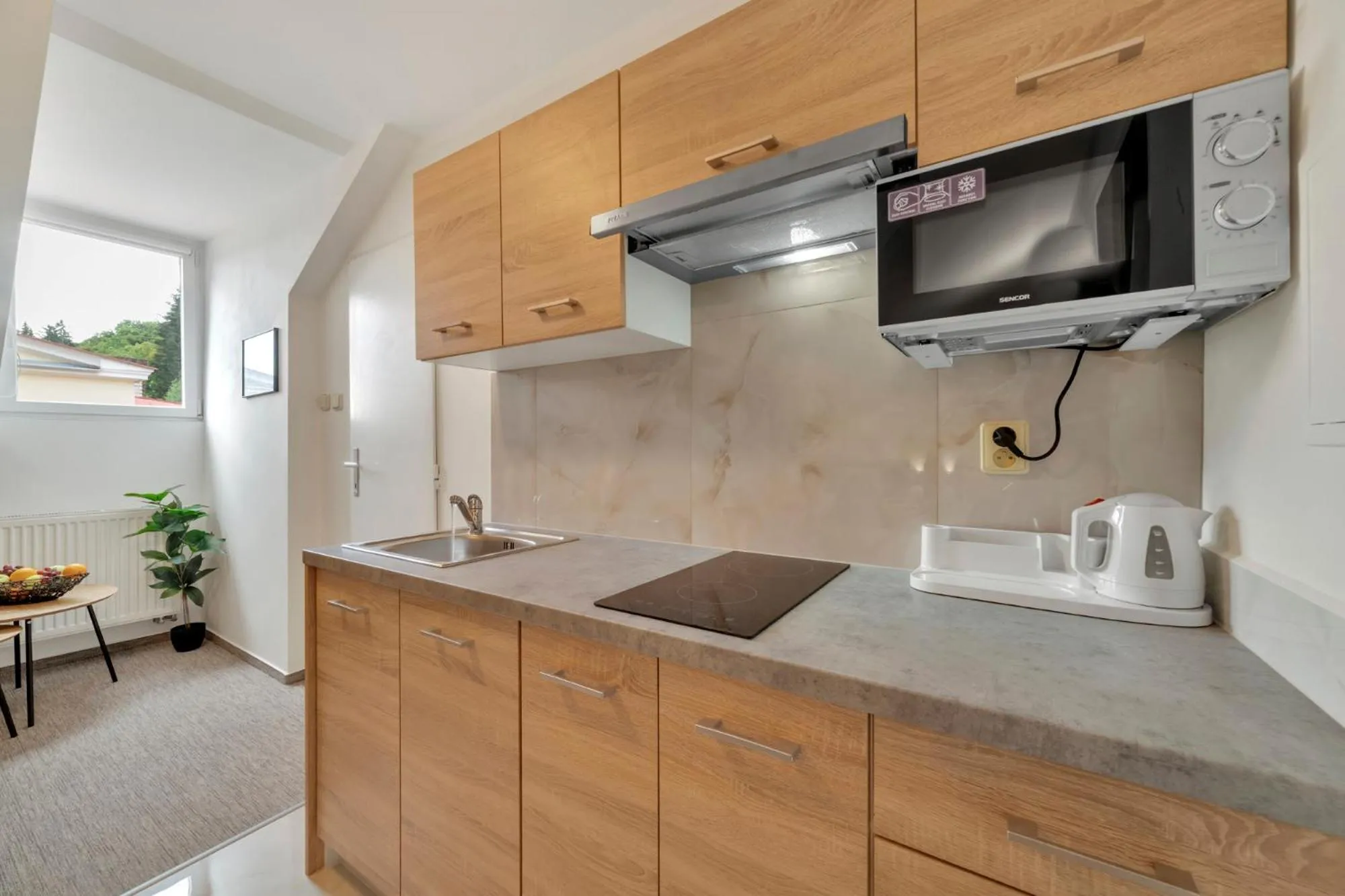 Kitchen or kitchenette in Rezidence Villa Gloria