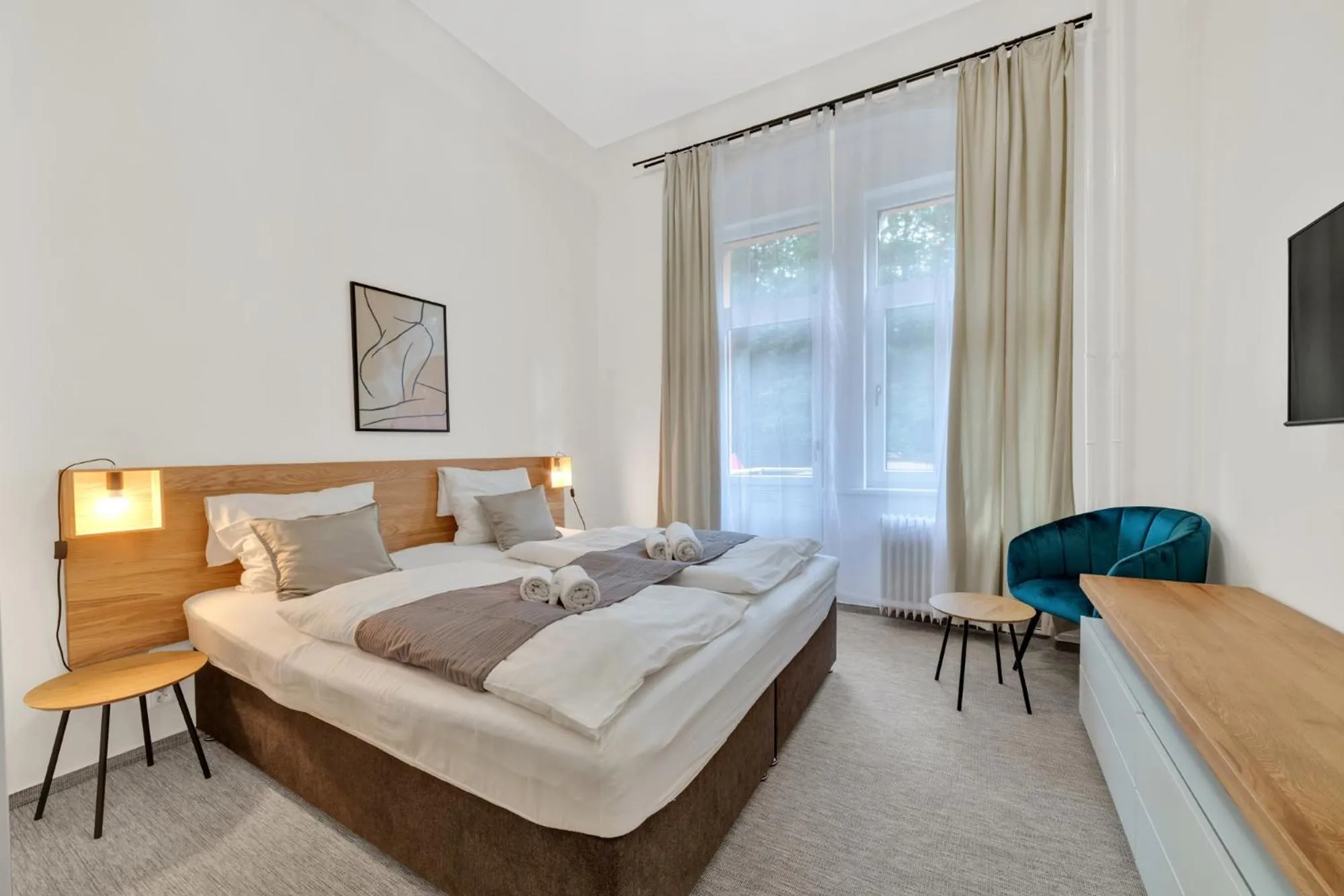 Bedroom, Bed in Rezidence Villa Gloria