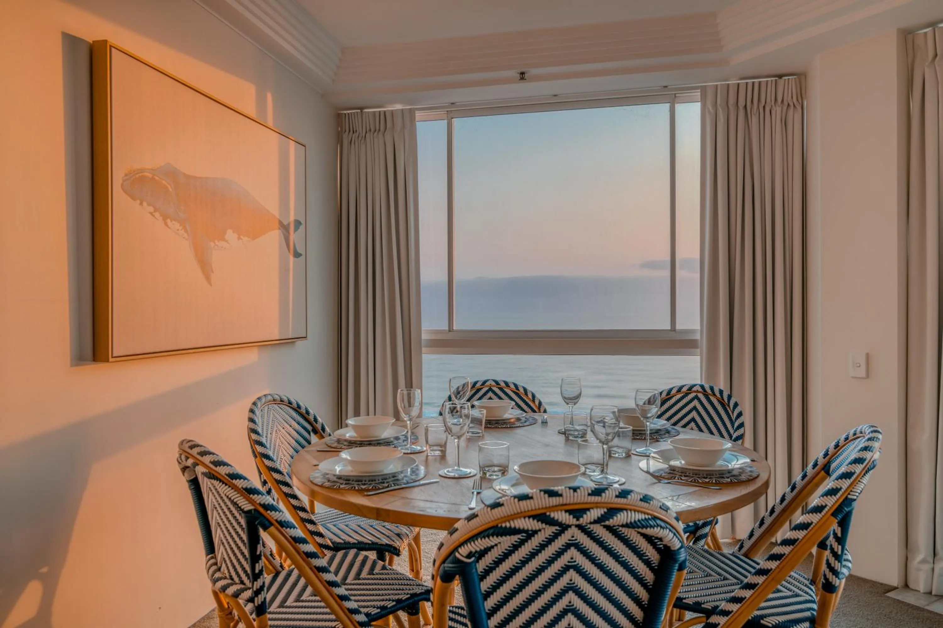 Dining area in Carmel by the Sea