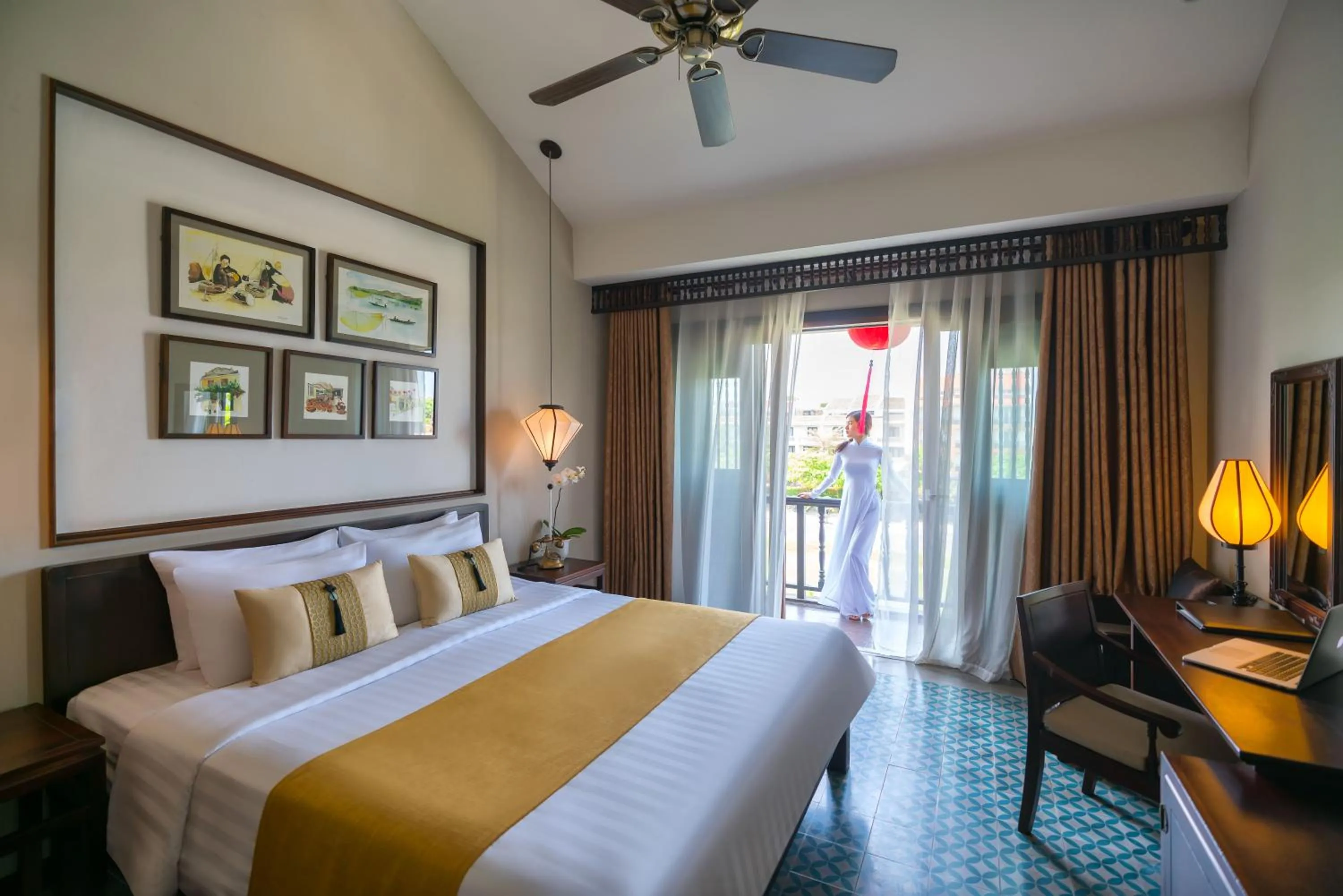 room service, Bed in Little Hoi An . A Boutique Hotel & Spa