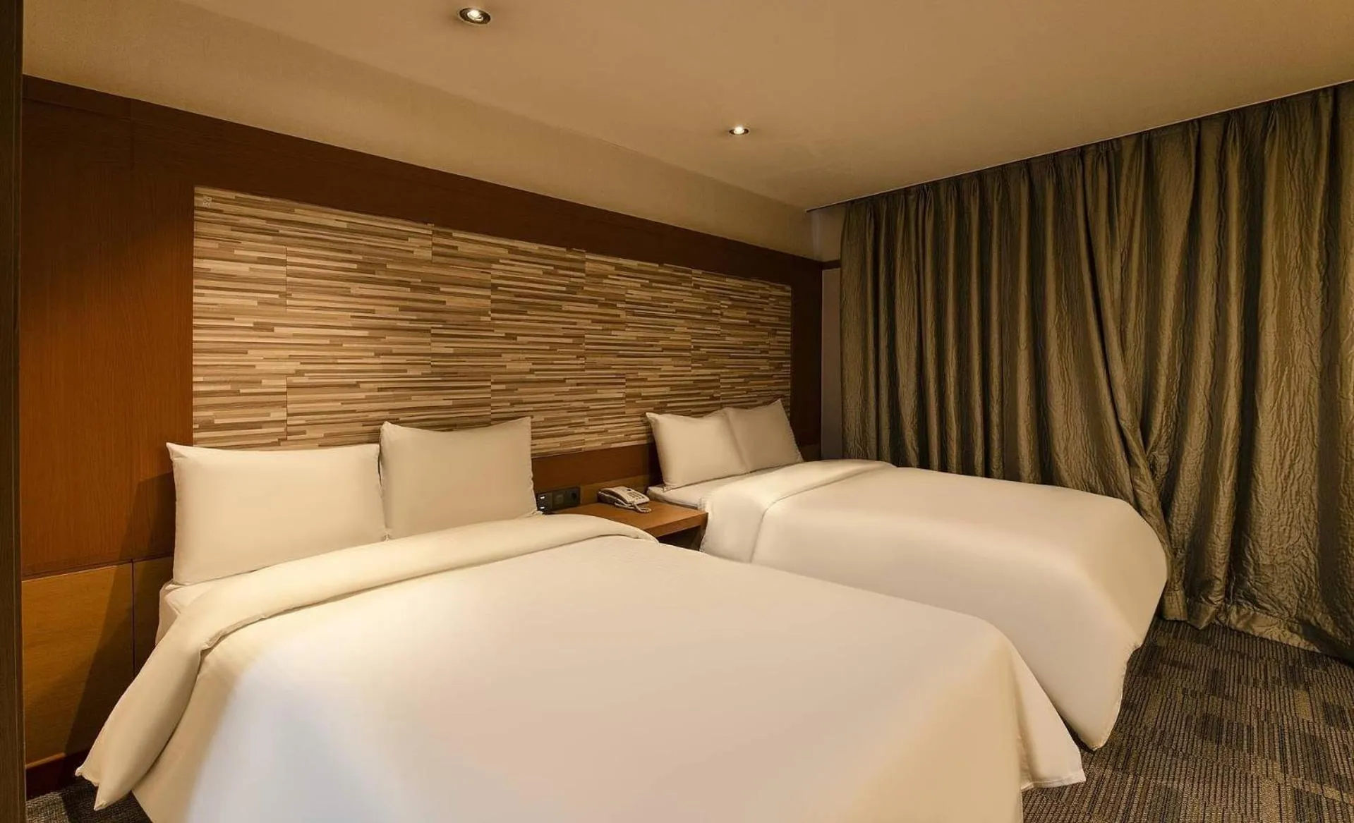 Bed in Incheon Airport Hotel Zeumes