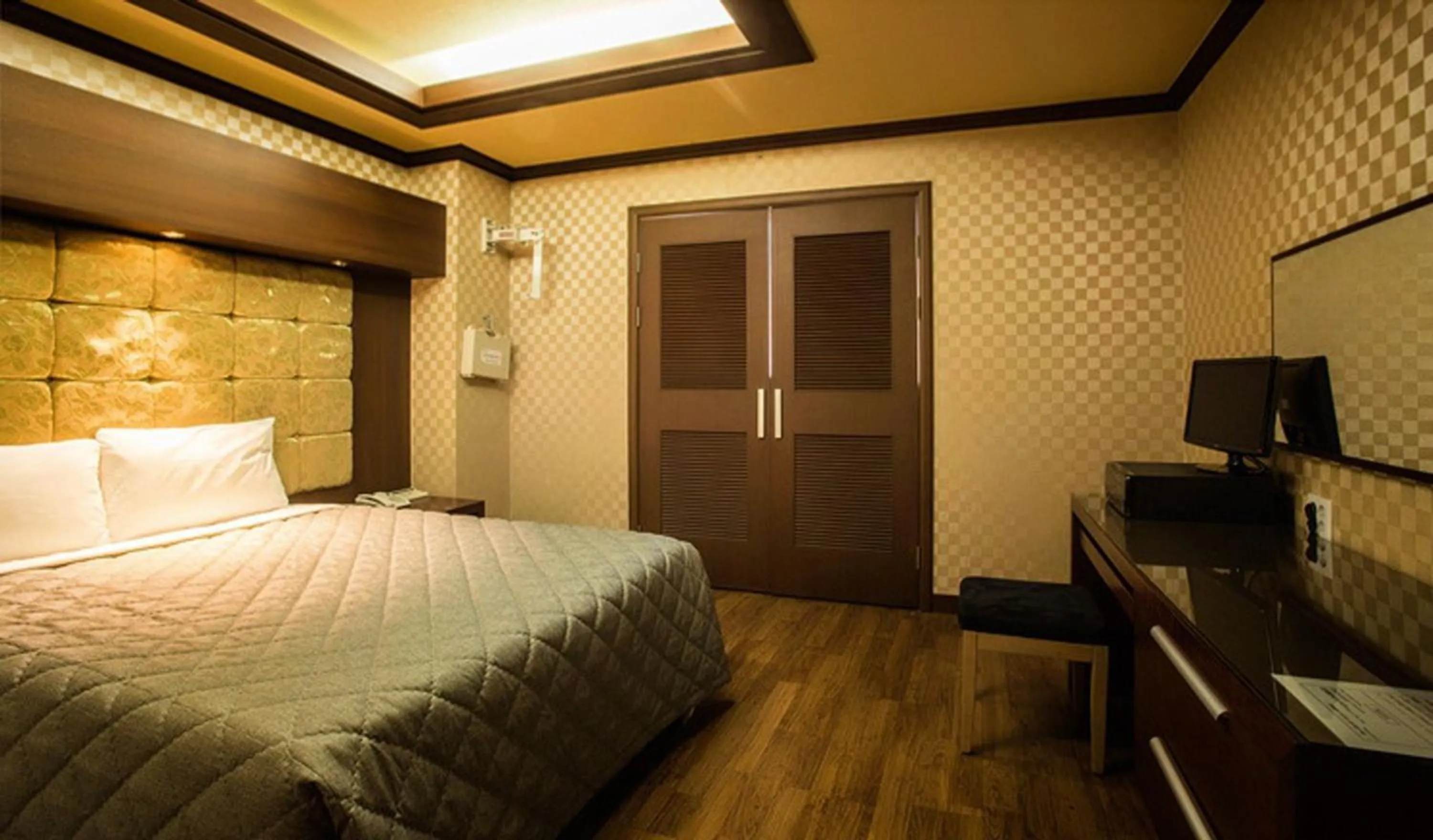 Bed in Incheon Airport Hotel Zeumes