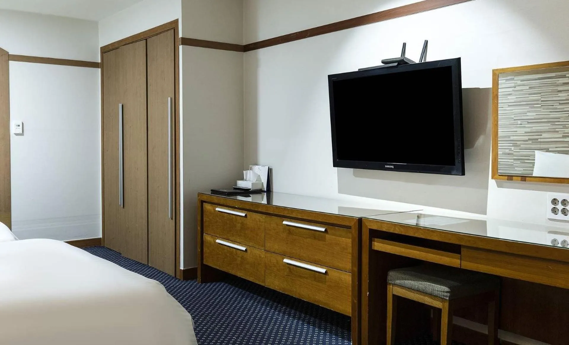 Bed in Incheon Airport Hotel Zeumes