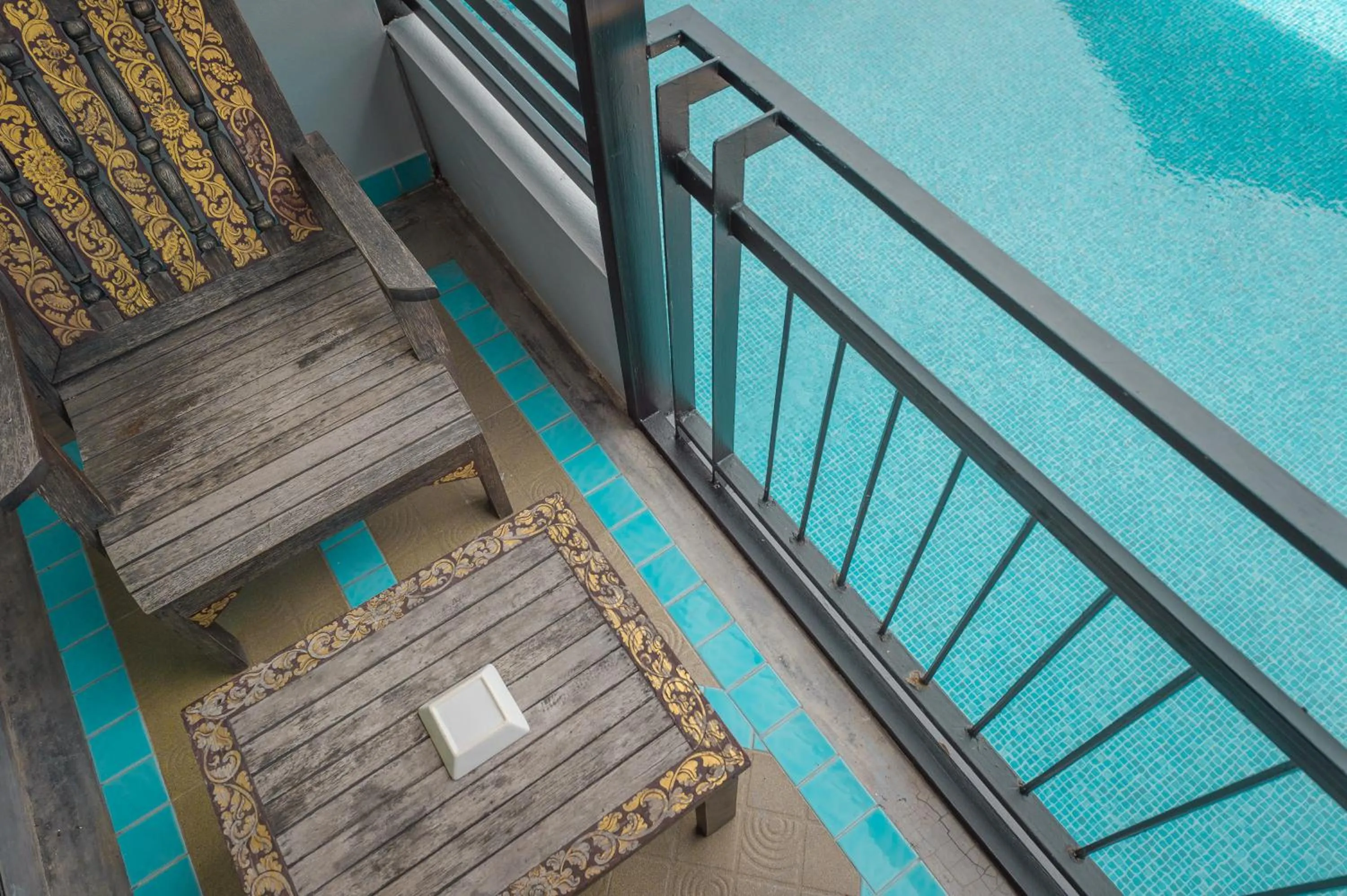 Balcony/Terrace in Chayadol Resort - SHA Extra Plus