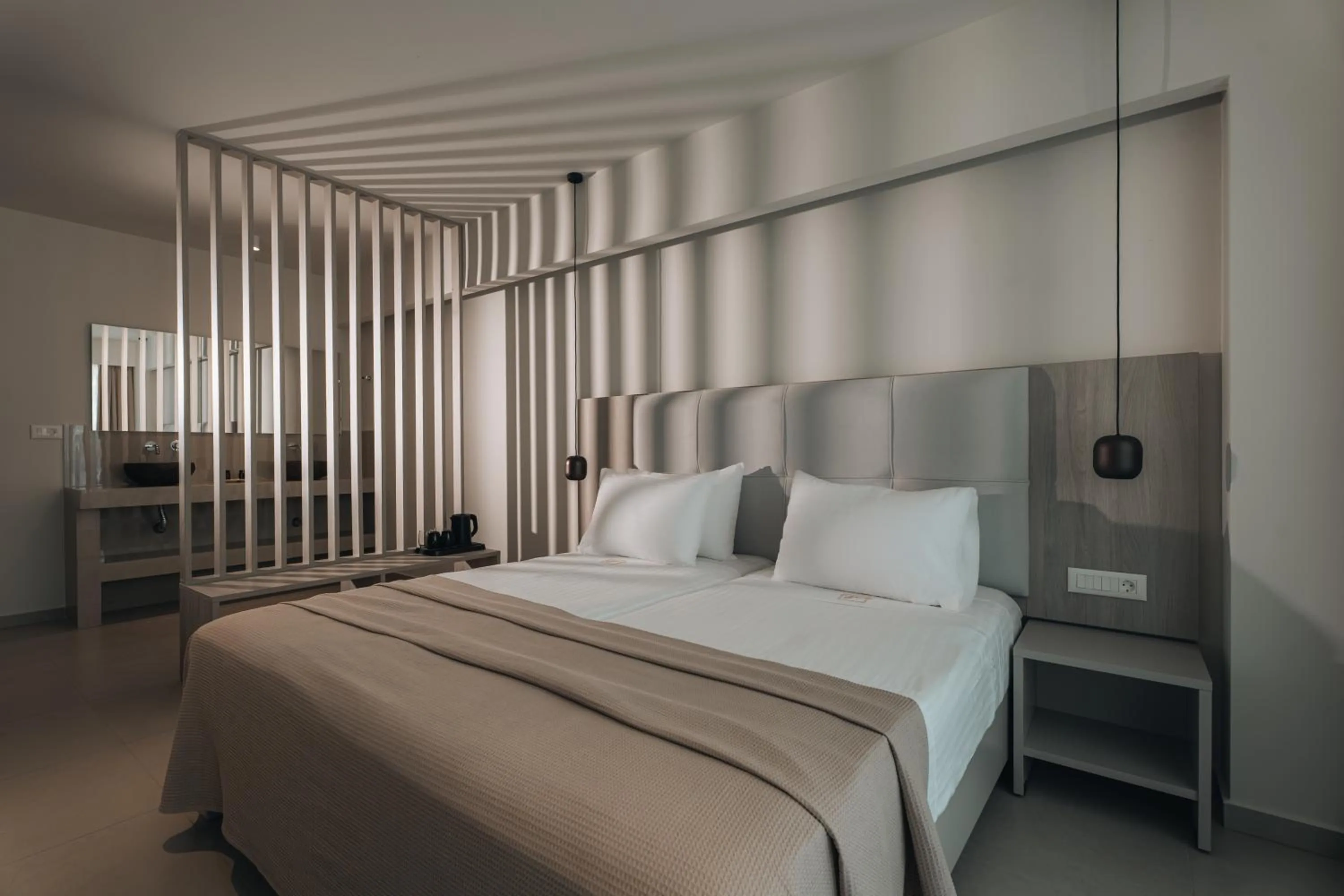 Bed in Golden Coast Beachfront Resort