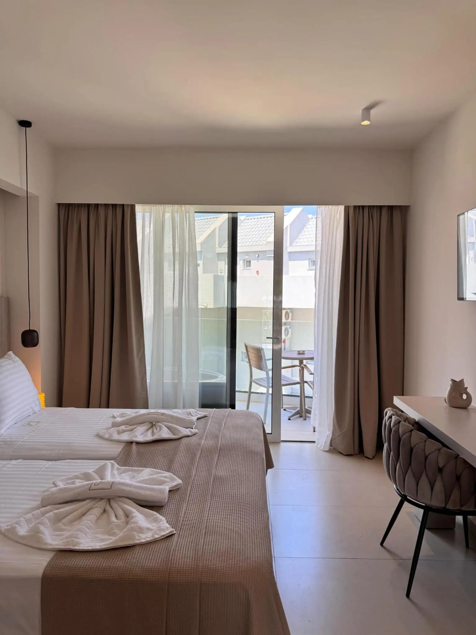 Bed in Golden Coast Beachfront Resort