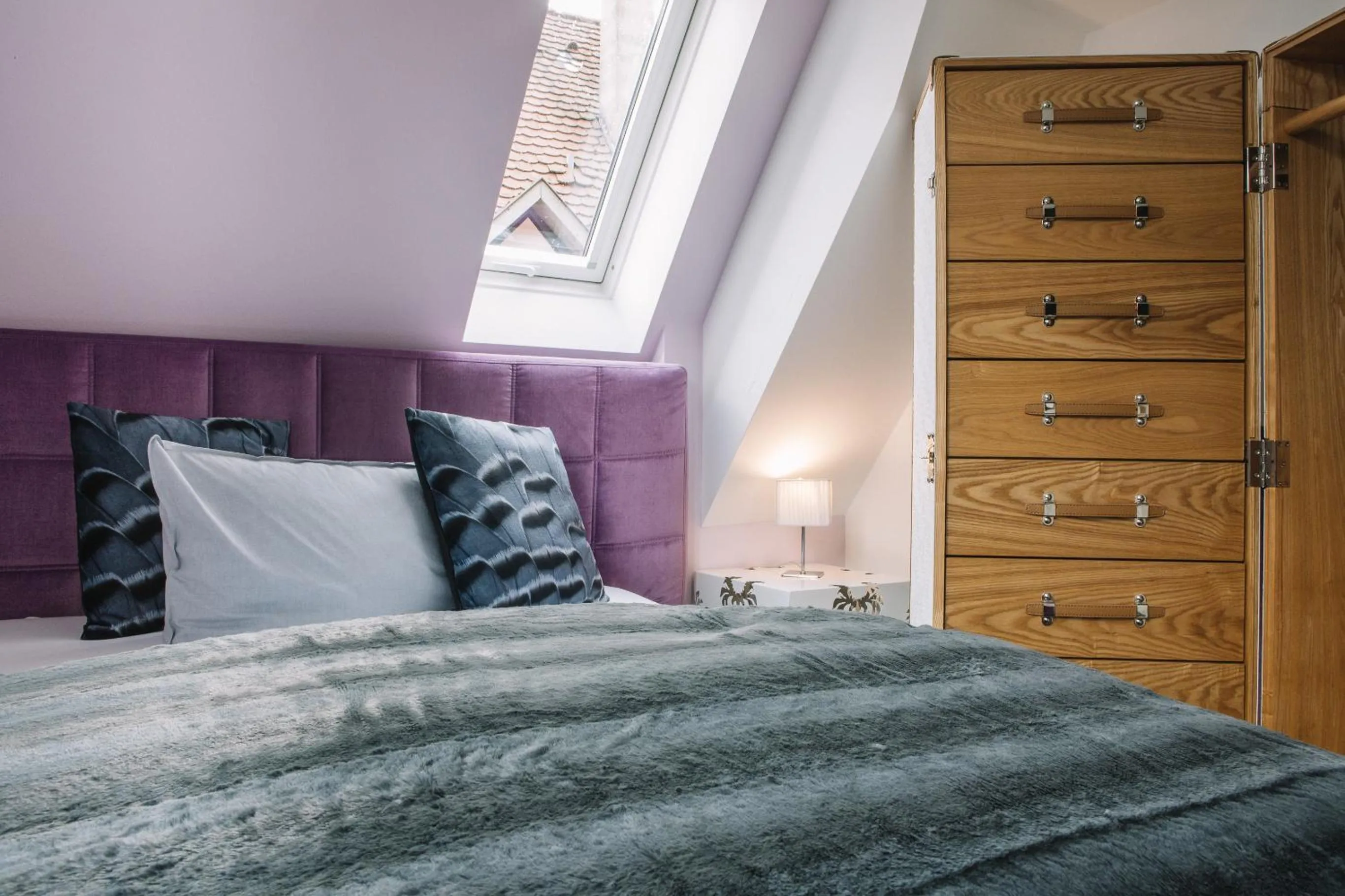 Photo of the whole room, Bed in Boutique Hotel Pfauen